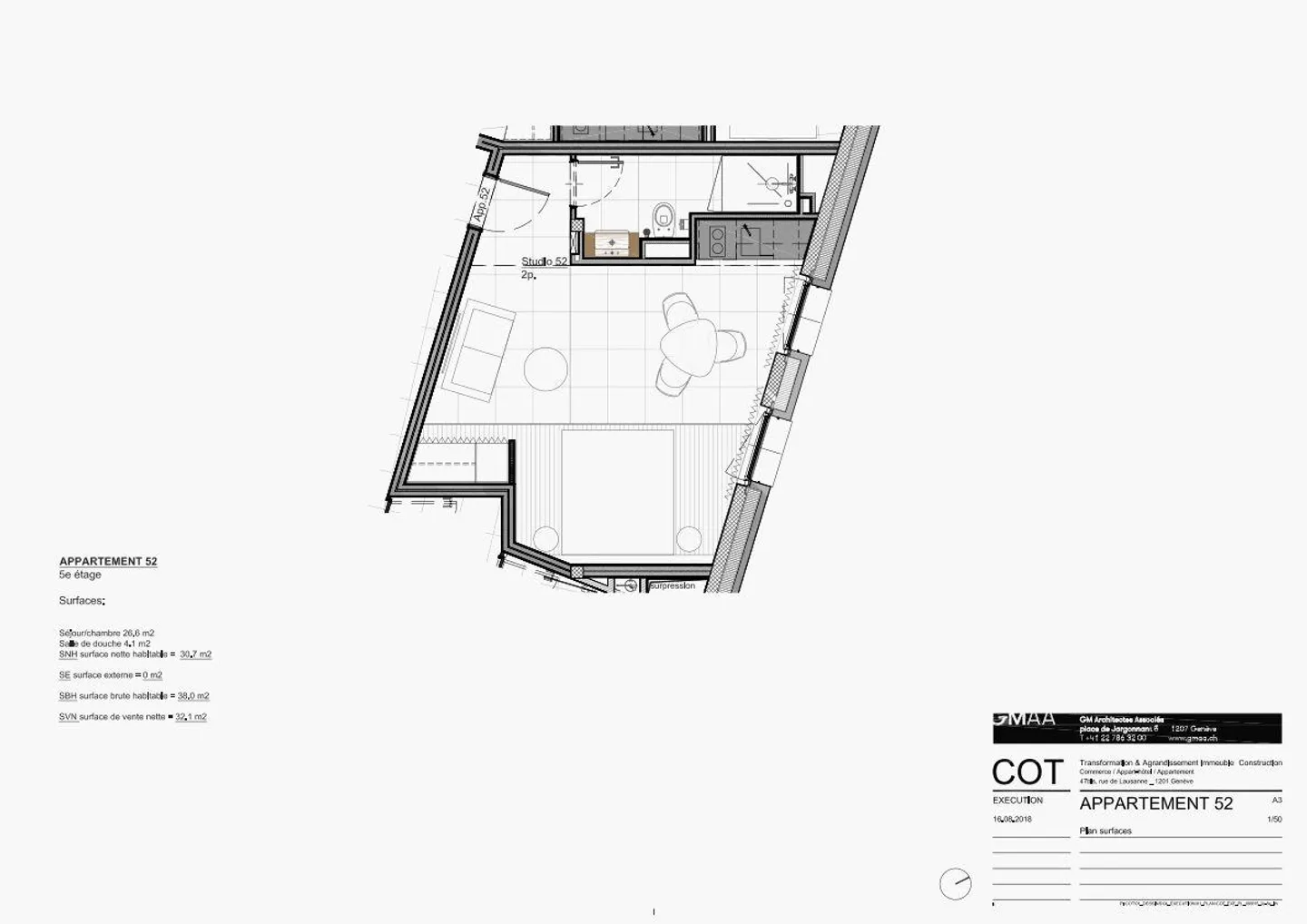 Appartamento arredato 1 stanza - Foto 10 di 11