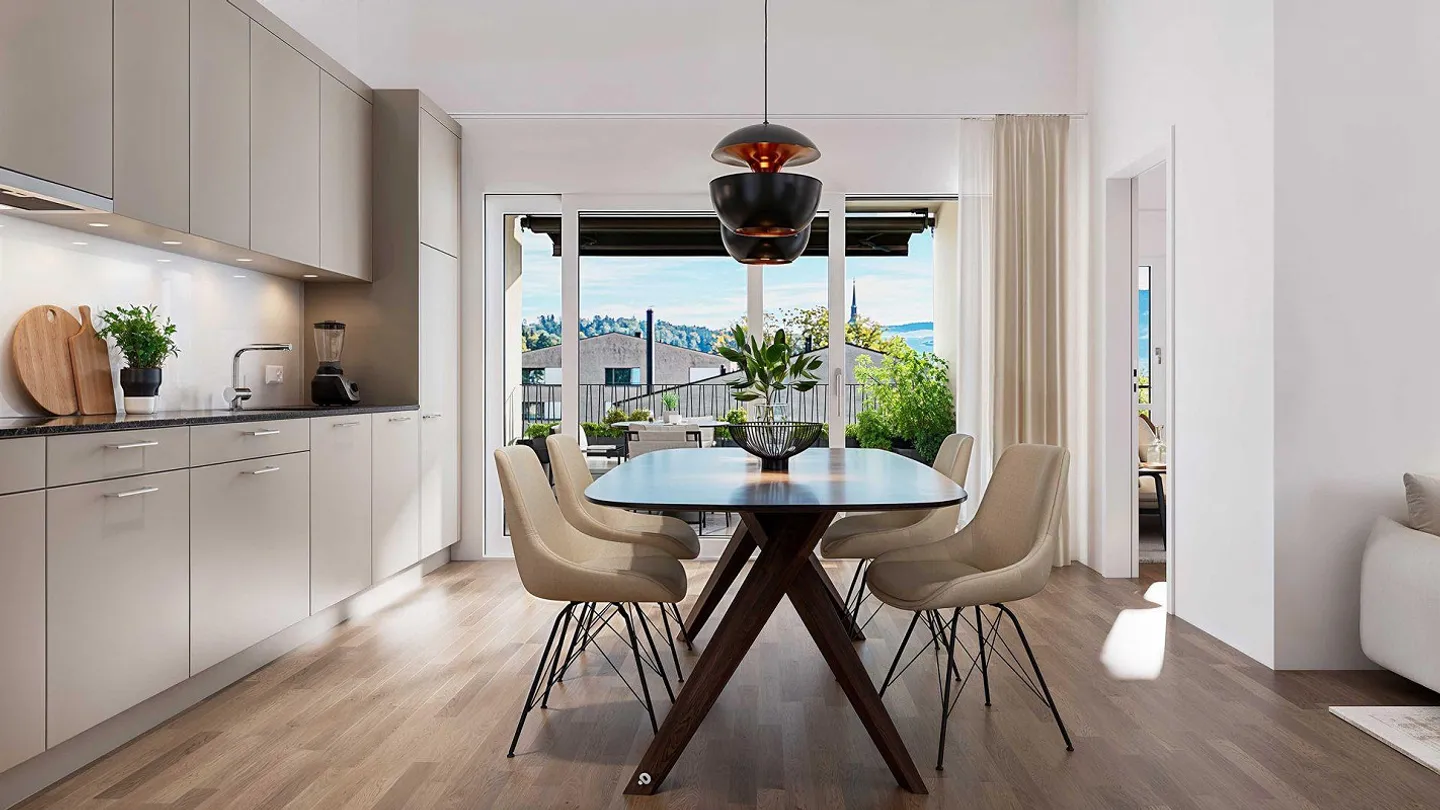 2½-Zimmer-Dachwohnung mit tollen Überhöhen - Foto 3 von 12