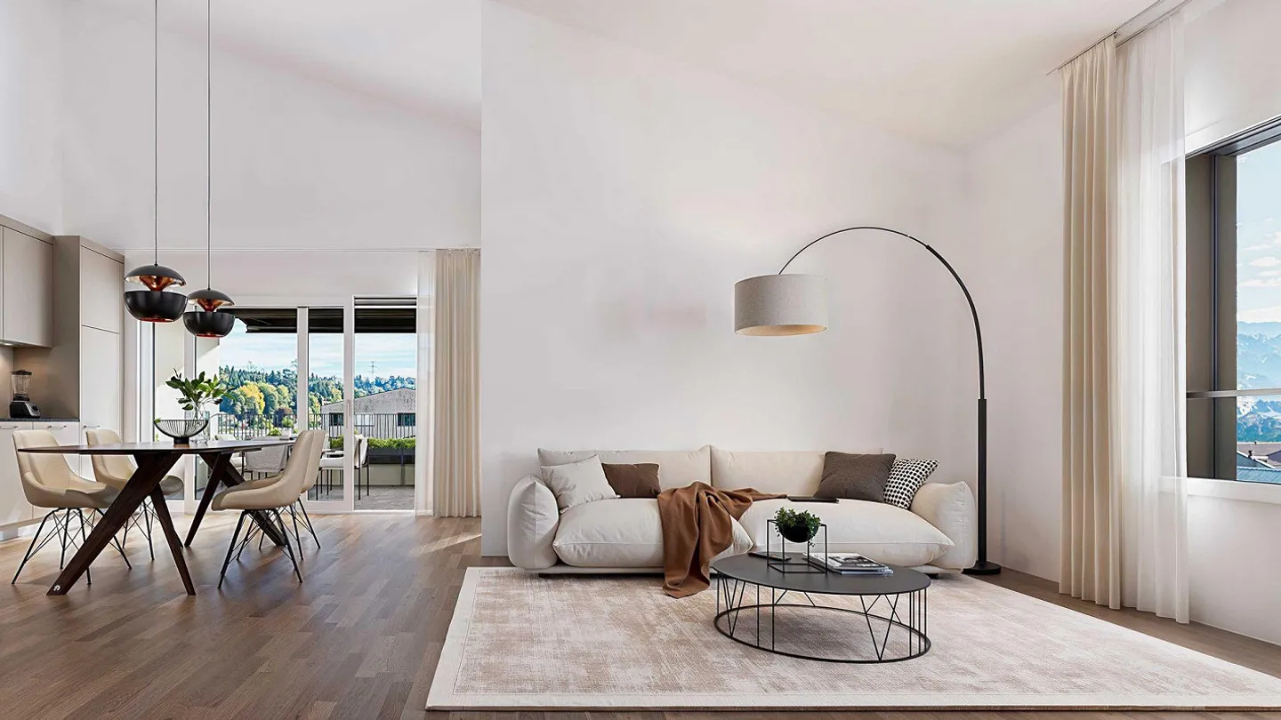 2½-Zimmer-Dachwohnung mit tollen Überhöhen - Foto 6 von 12