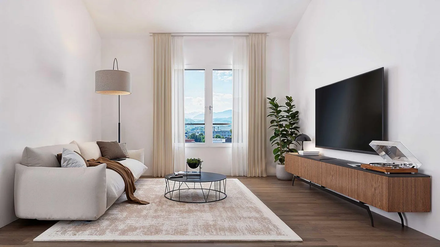 2½-Zimmer-Dachwohnung mit tollen Überhöhen - Foto 7 von 12