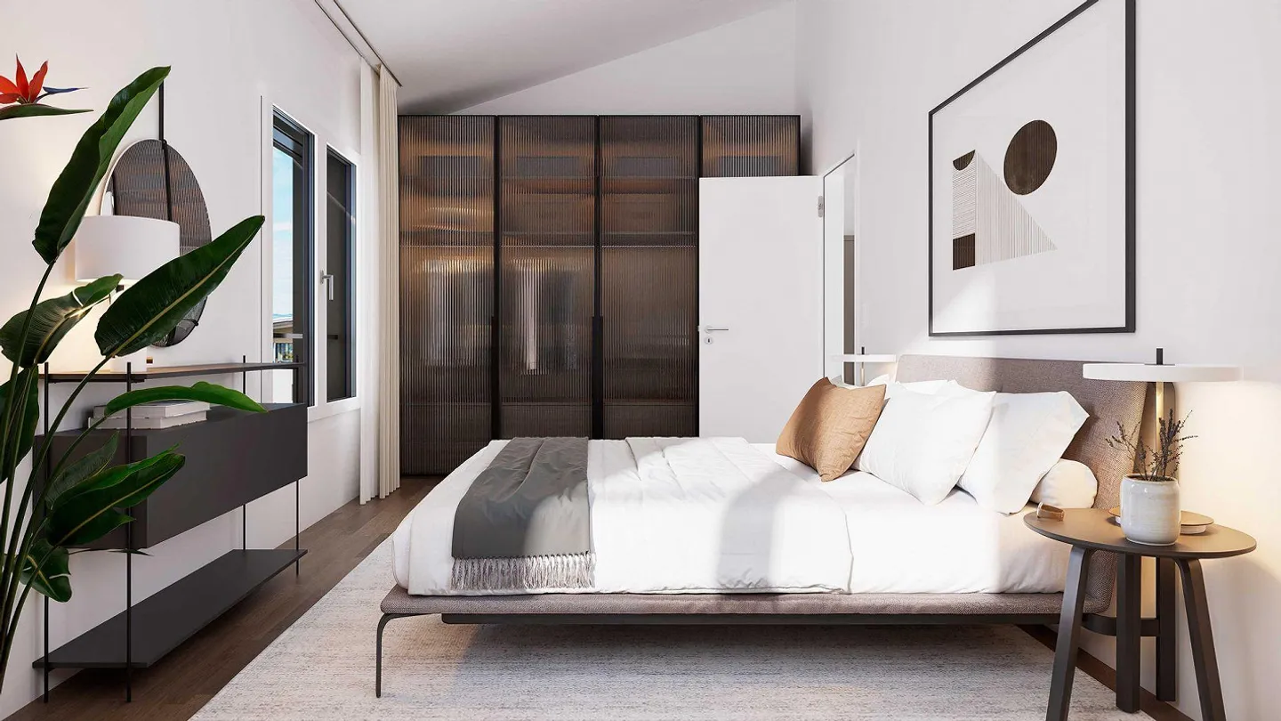 2½-Zimmer-Dachwohnung mit tollen Überhöhen - Foto 10 von 12