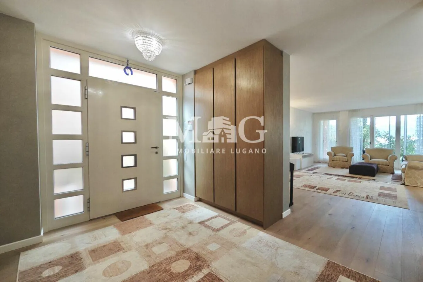 Montagnola, Collina d'Oro: Single-family villa with pool and lake view - Photo 5 of 21