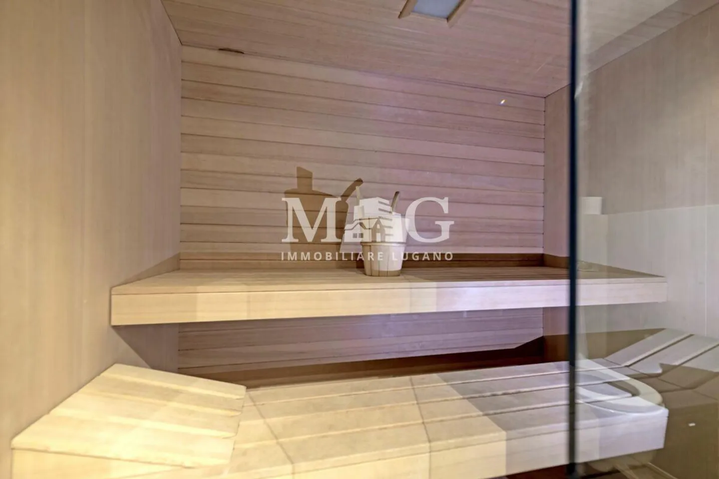 Montagnola, Collina d'Oro: Single-family villa with pool and lake view - Photo 20 of 21