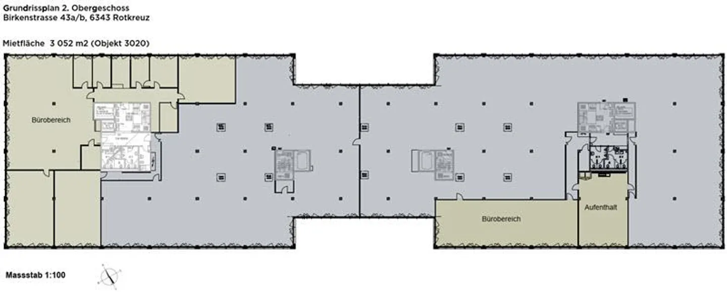 From 340 m² versatile office and commercial spaces - For different... - Photo 10 of 11
