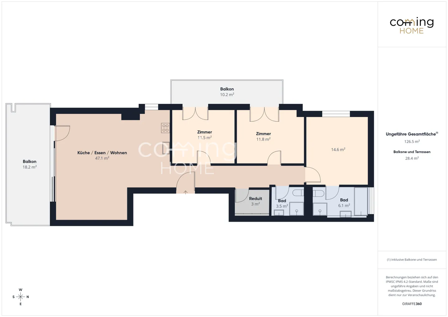 Moderno appartamento in affitto di 4,5 stanze a Naters - soleggiato, nuovo e con ampi spazi esterni - Foto 13 di 13