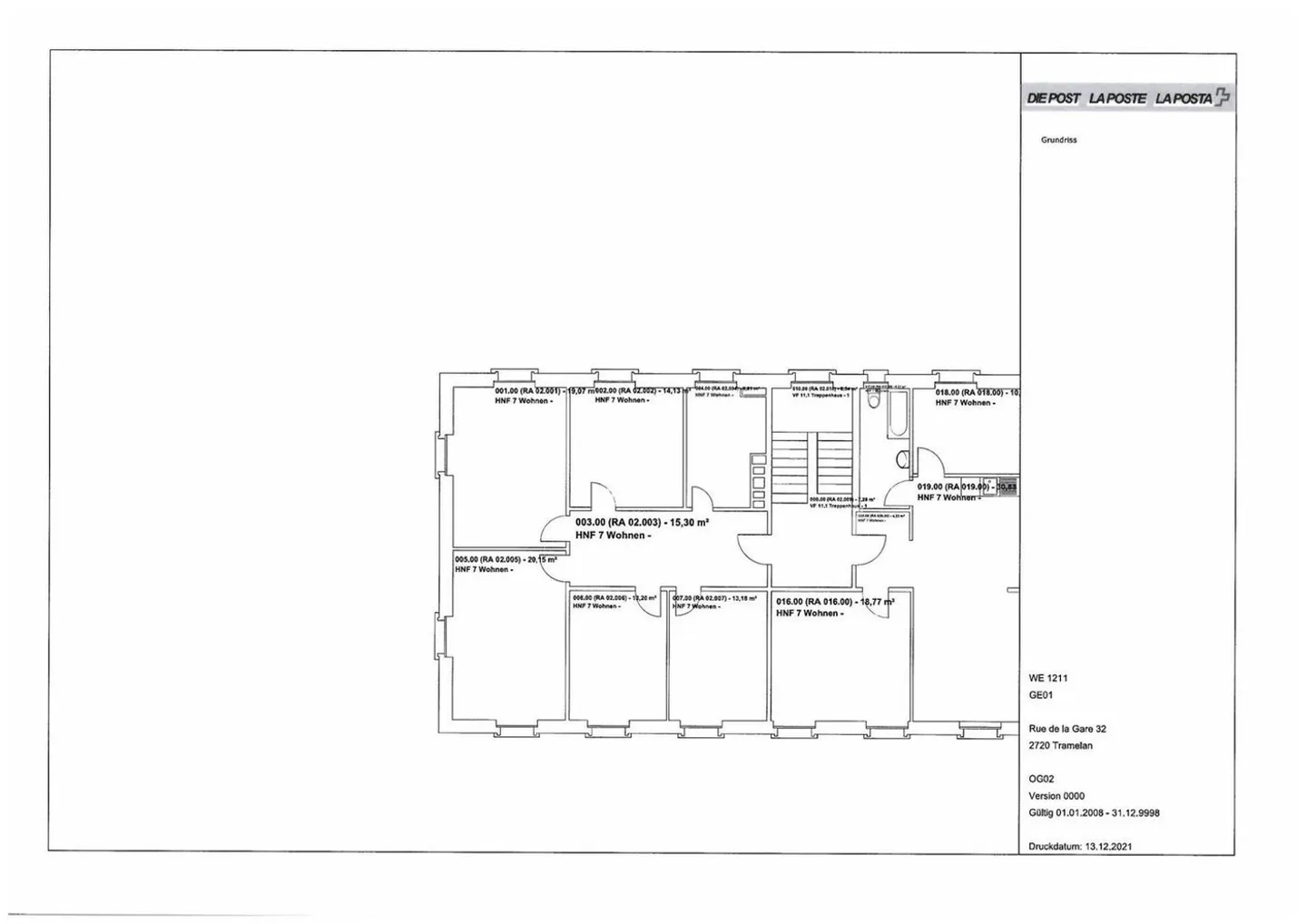 Bel appartement de 4 pièces à louer à Tramelan - Photo 8 sur 8
