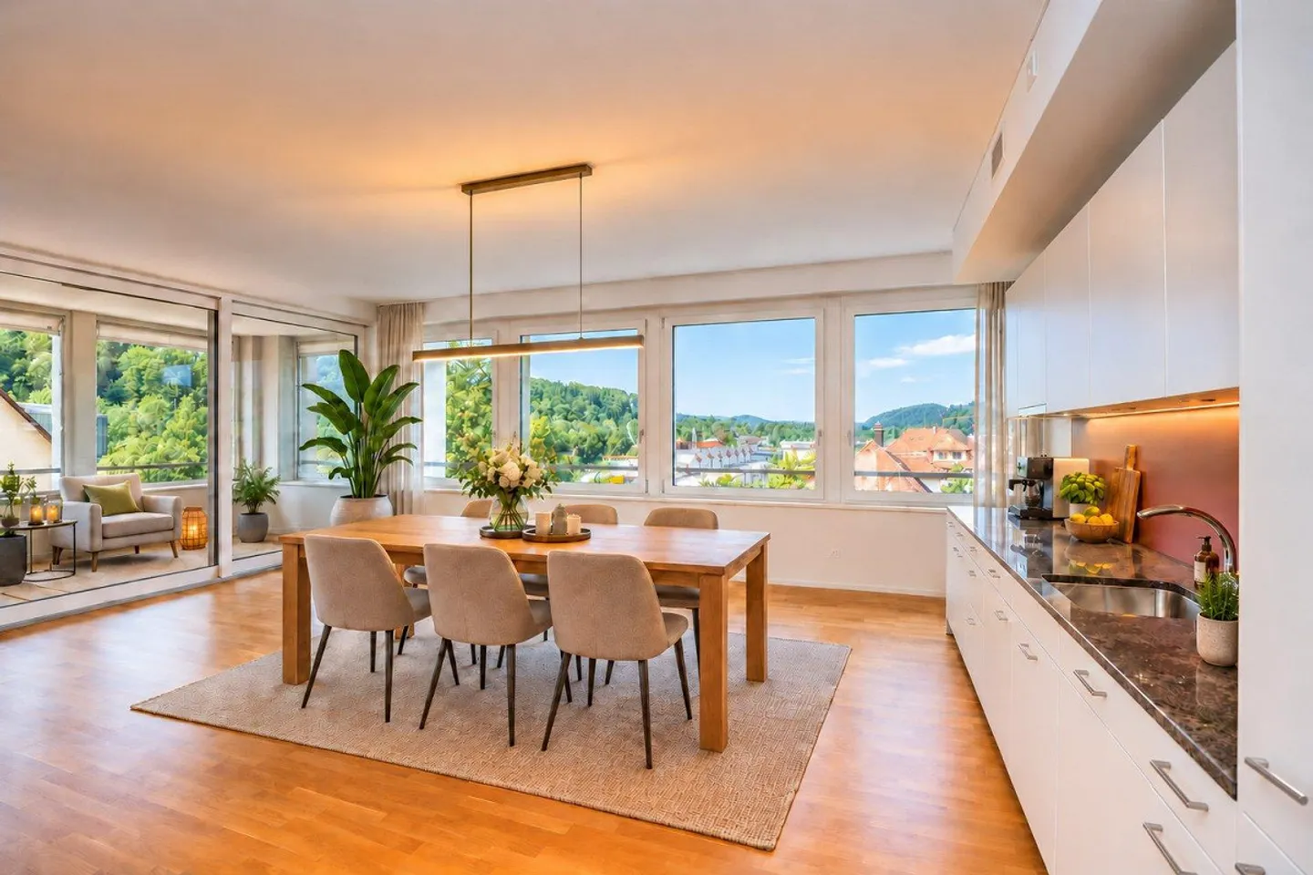 Large and bright 3.5-room apartment in the Poly area - Photo 1 of 7
