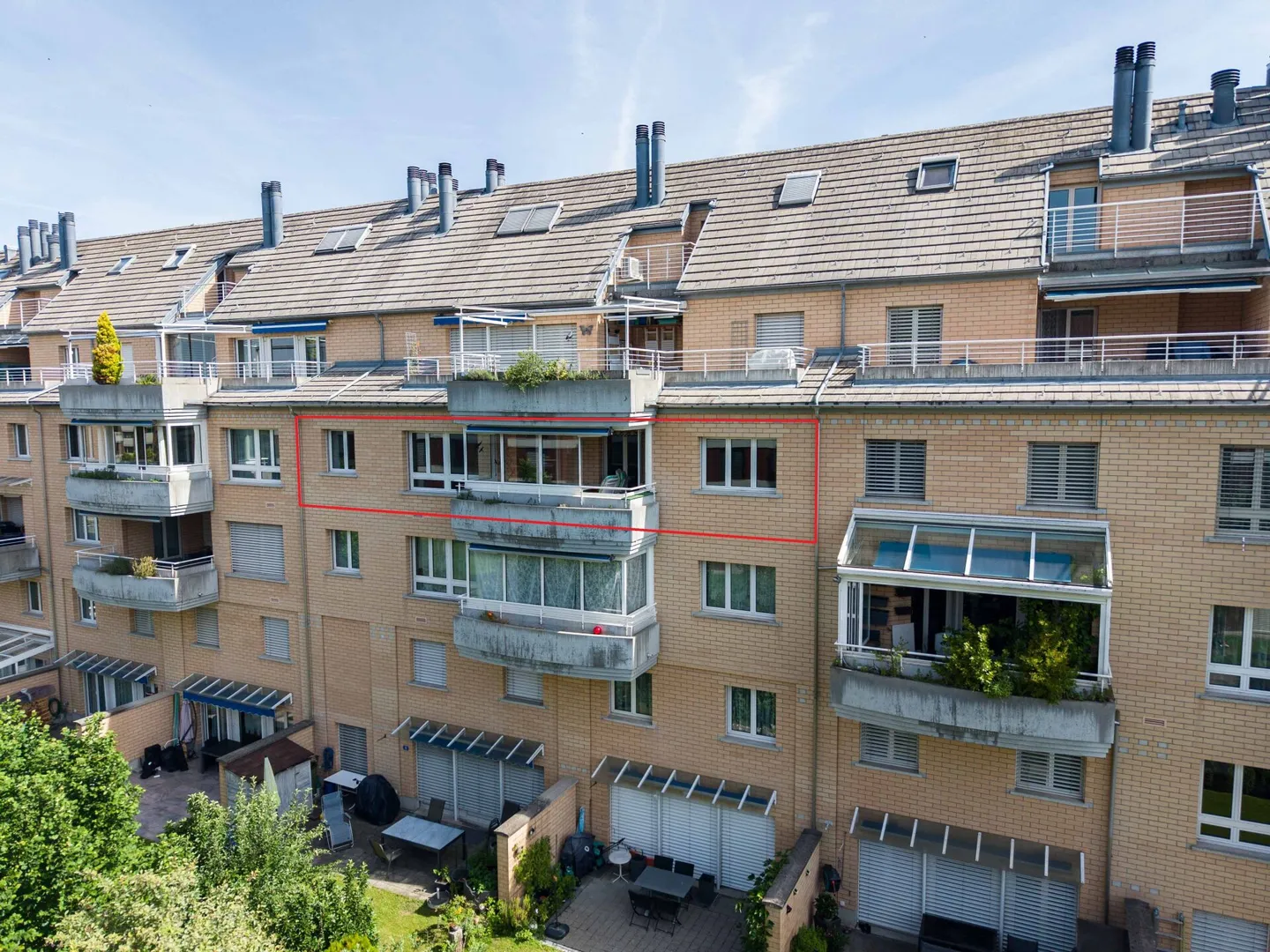 Appartement spacieux de 4,5 pièces - calme, lumineux et avec vue sur la verdure. - Photo 1 sur 20