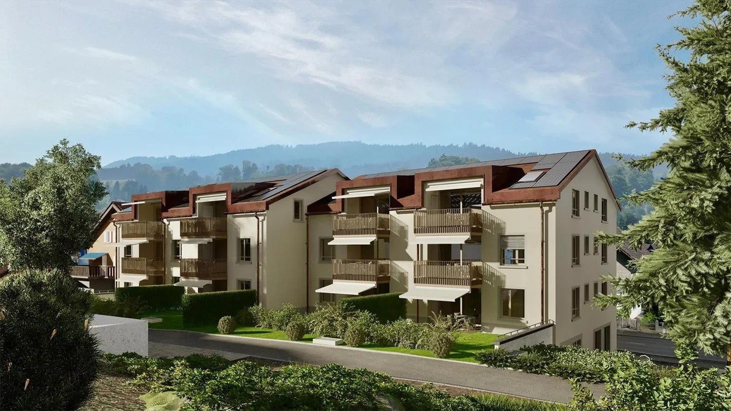 Moderne Wohnung in Malters - Foto 1 von 3