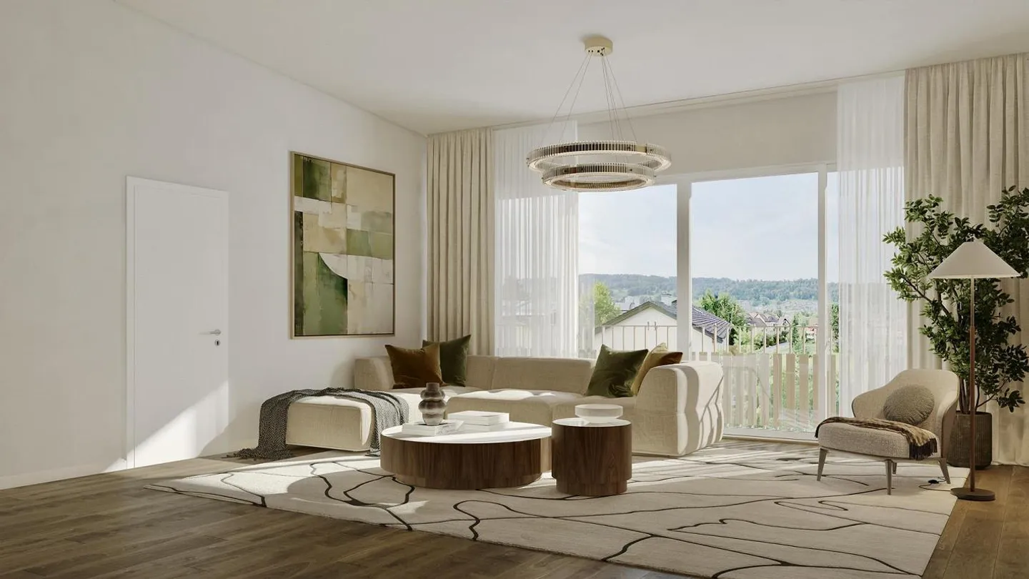 Moderne Wohnung in Malters - Foto 3 von 3