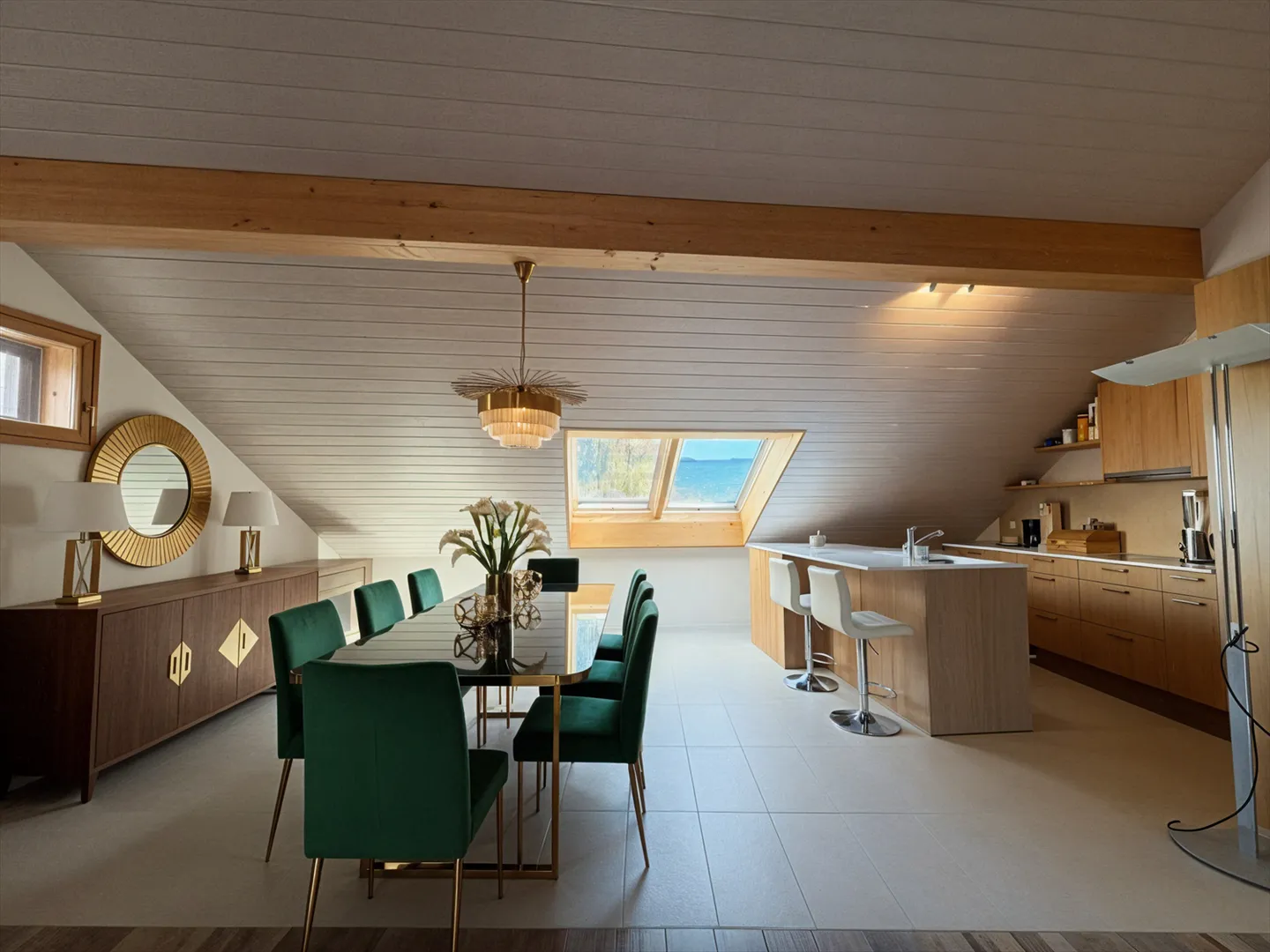 Einzigartig in Meinier! Schönes modernes Attikapenthouse THPE mit 5 Zimmern - Freiblick und absolute Ruhe - Photo 2 sur 9