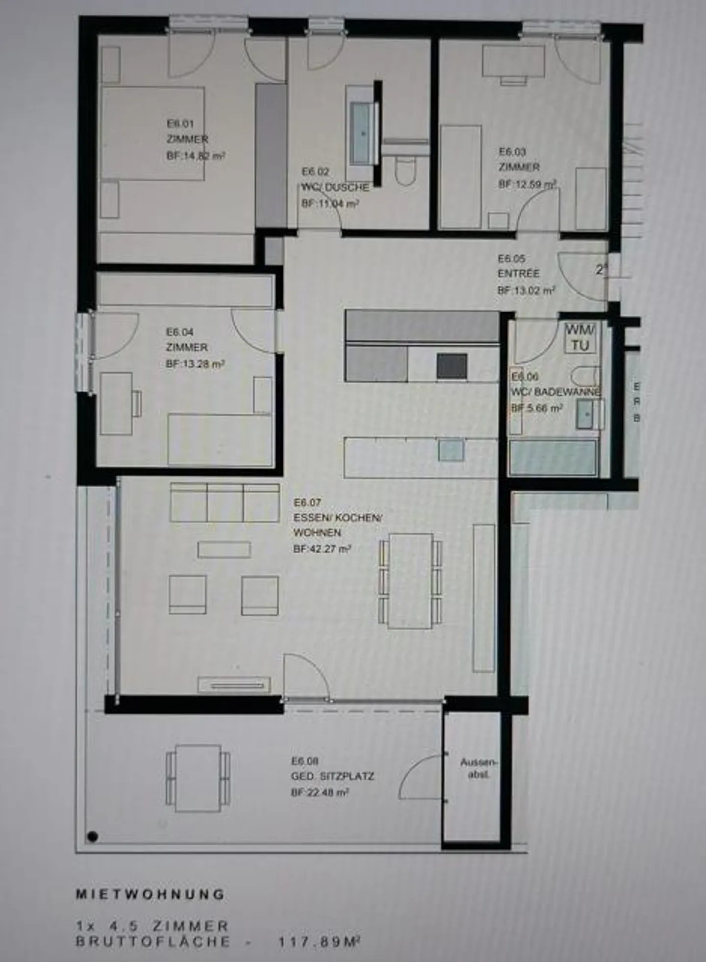 Vivere moderno con stile - spazioso appartamento di 4,5 stanze - Foto 6 di 7