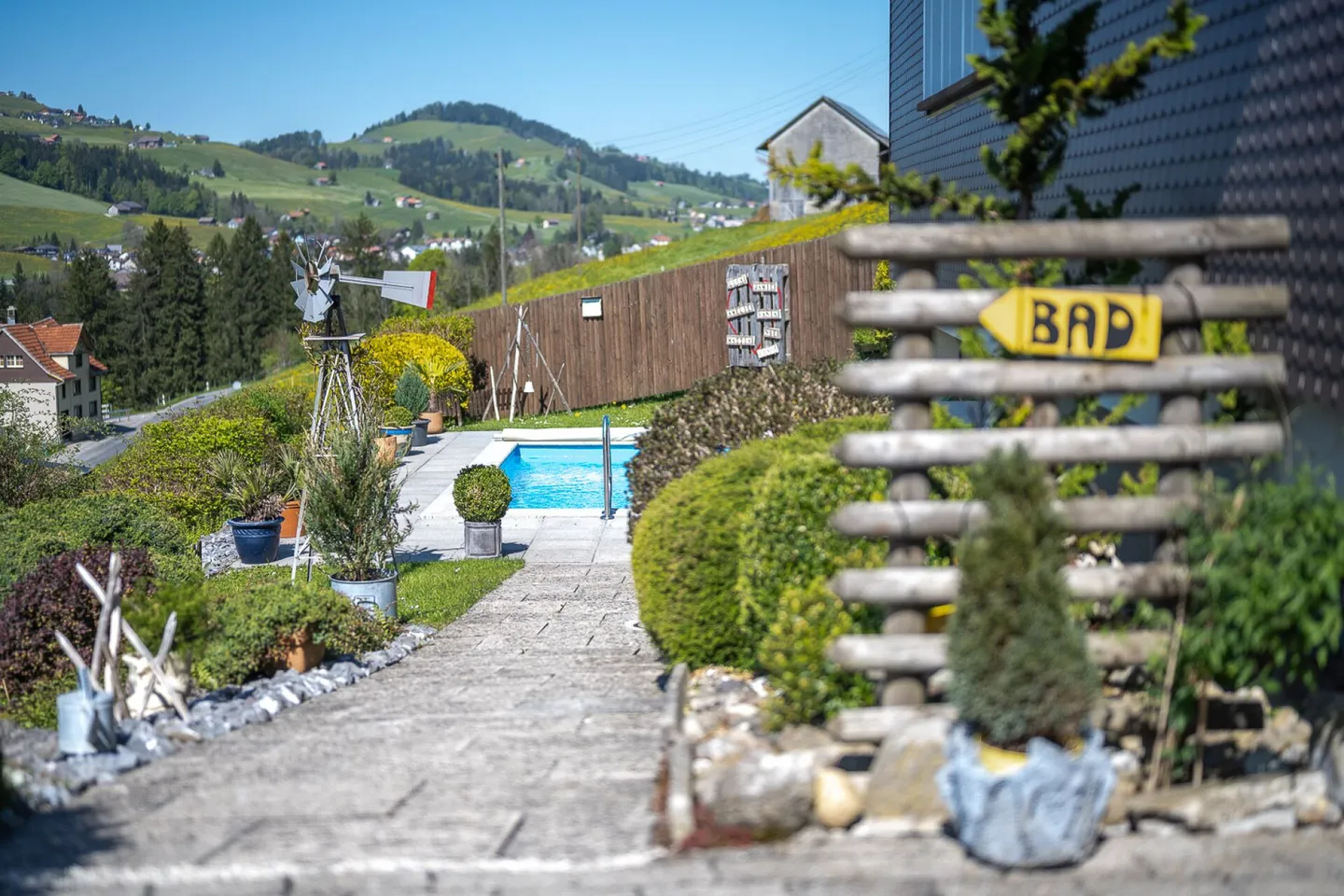 Casa unifamiliare idilliaca in una posizione collinare da sogno a Neckertal - Foto 4 di 17