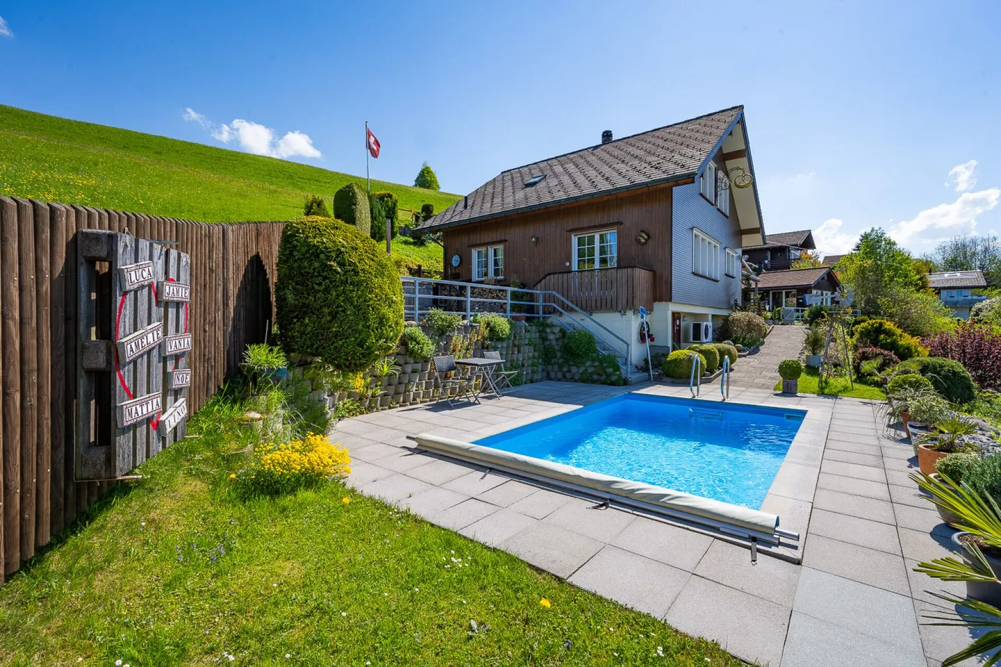 Casa unifamiliare idilliaca in una posizione collinare da sogno a Neckertal - Foto 5 di 17