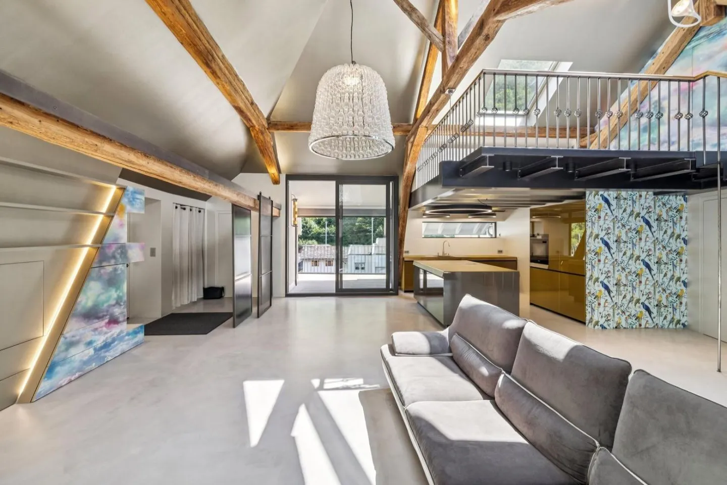 Charm and Modernity Under the Roof in the Heart of Martigny - Photo 4 of 13