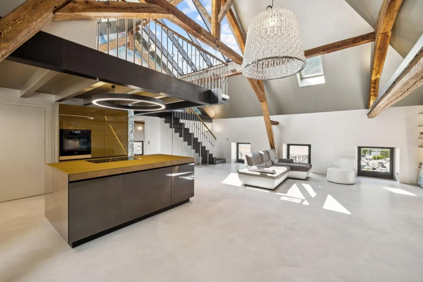 Charm and Modernity Under the Roof in the Heart of Martigny - Photo 1 of 13