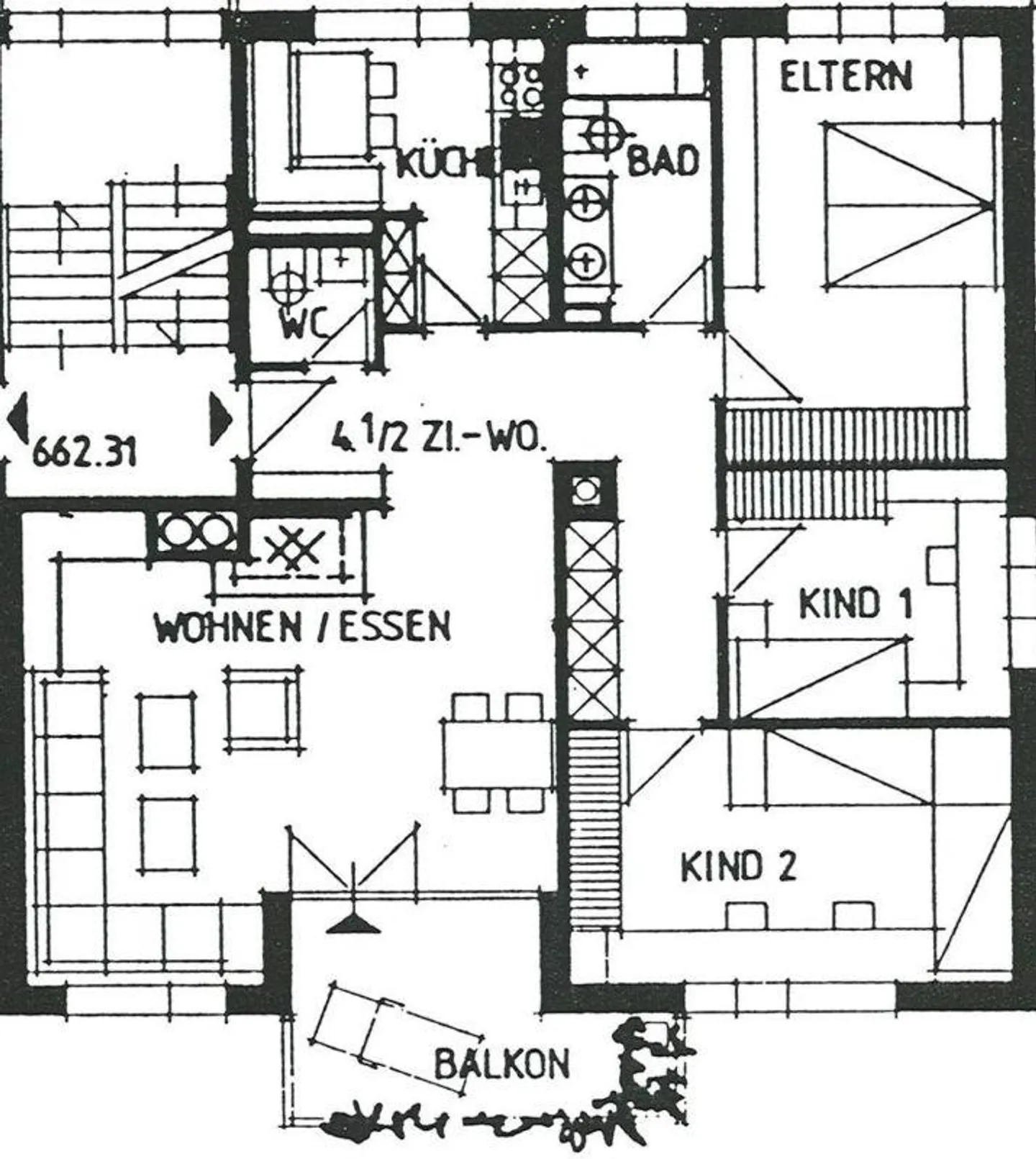 Appartement 4.5 pièces dans la verdure - Photo 10 sur 12