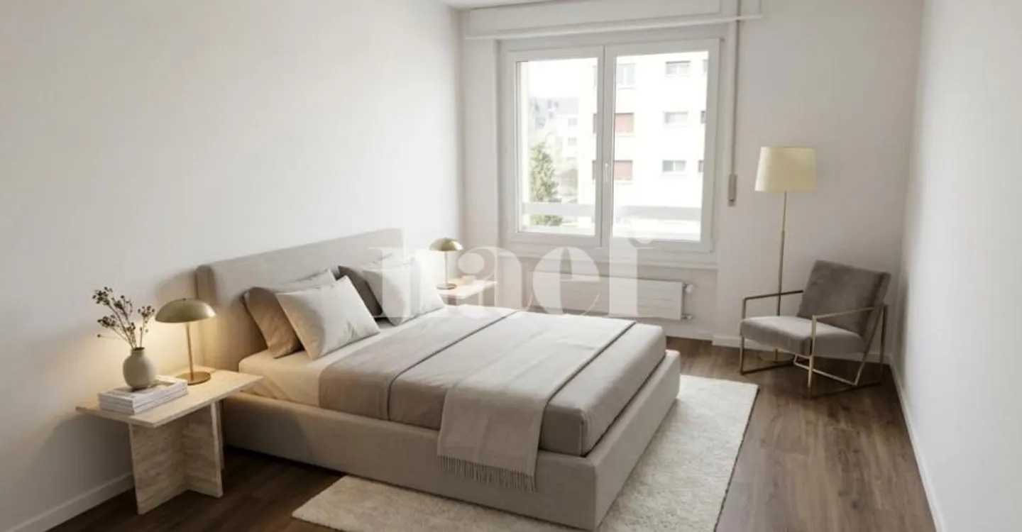 Schöne 2,5-Zimmer-Wohnung komplett renoviert - Foto 2 von 4