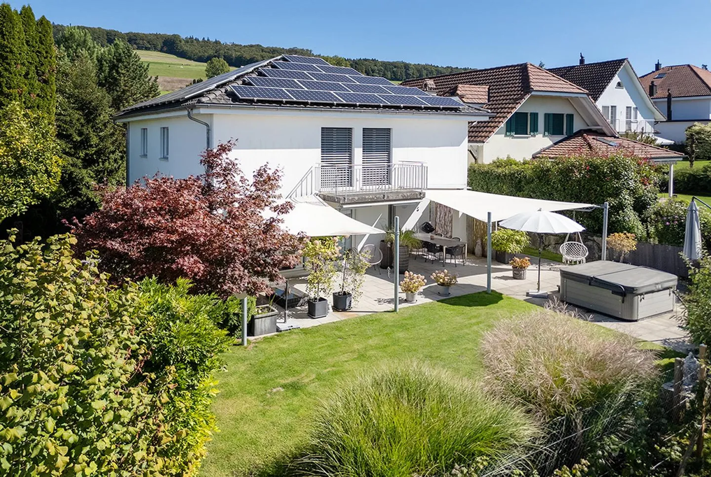 Exklusives Einfamilienhaus in Bellikon - Foto 1 von 13