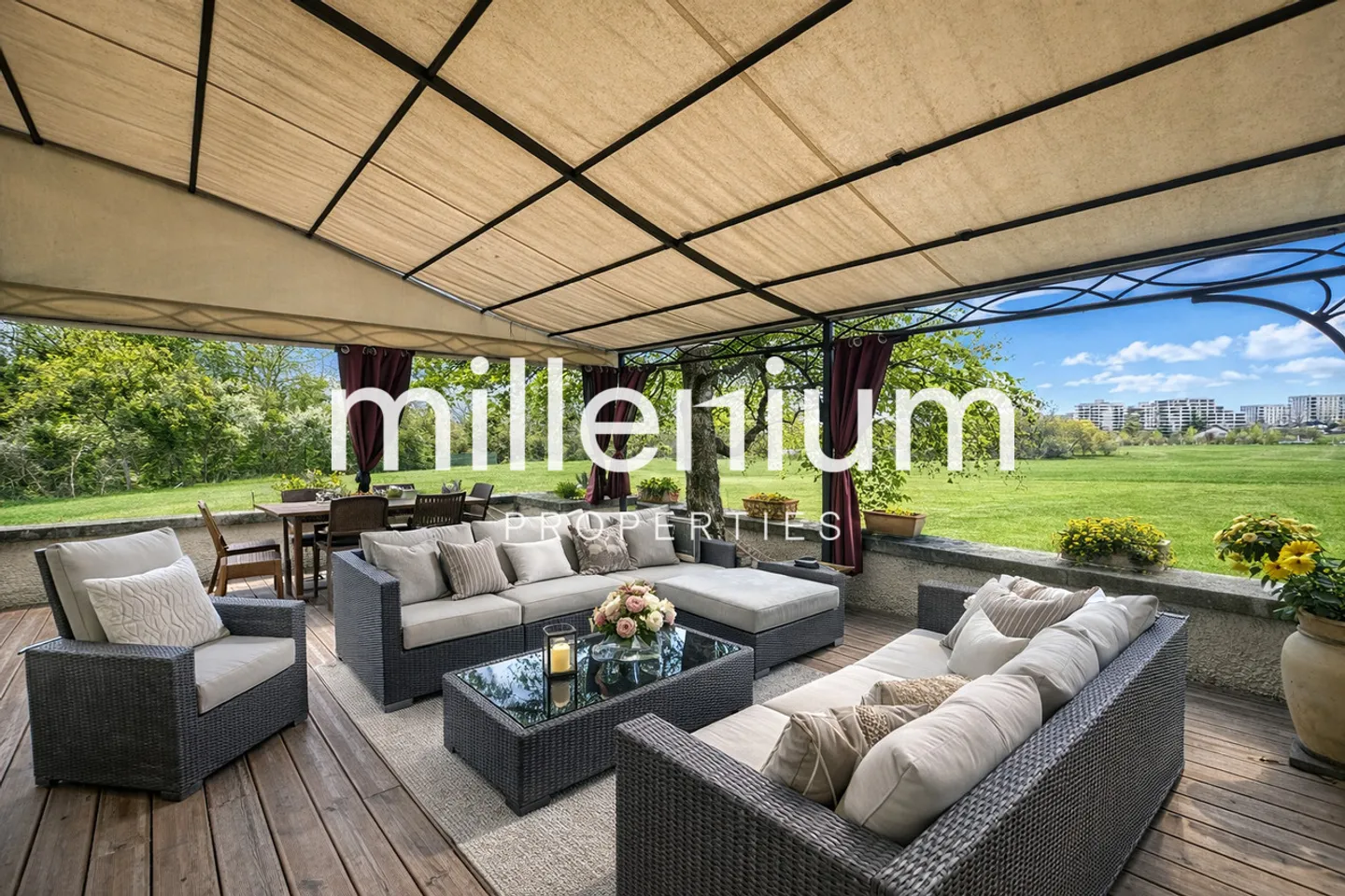 Charmante Wohnung in einem bürgerlichen Haus in Plan-les-Ouates - Foto 1 von 6