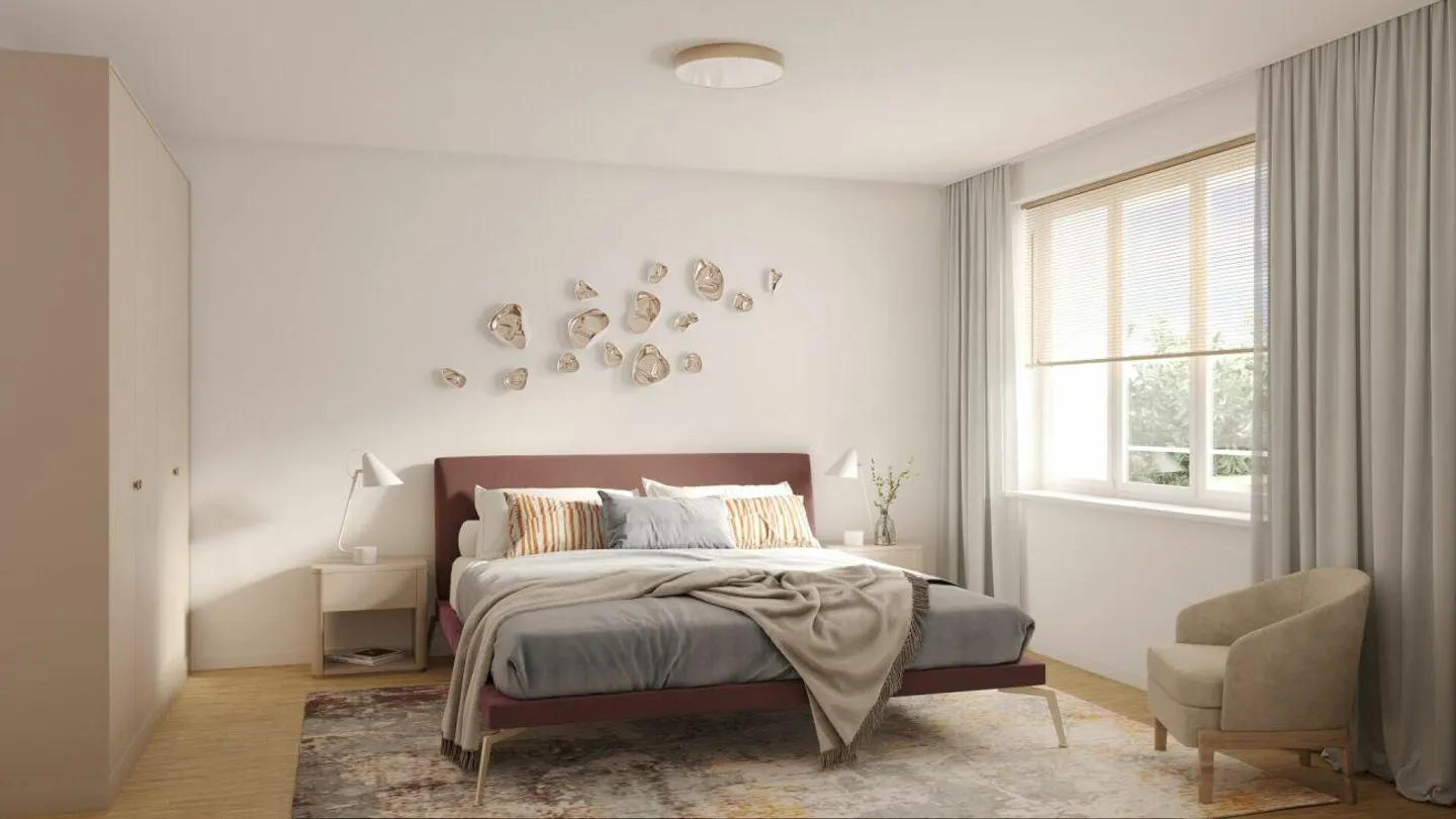 Move in & feel good: Renovated 3-room apartments - Photo 2 of 4