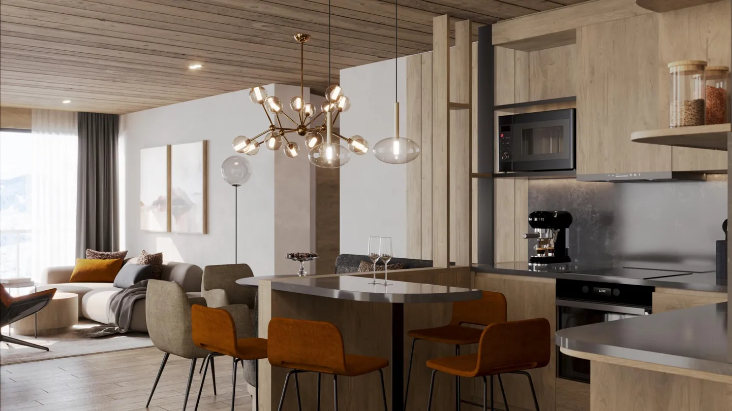 Discover Tourmaline: Luxury 3.5 Room Apartments in Lauchernalp - Photo 6 of 16