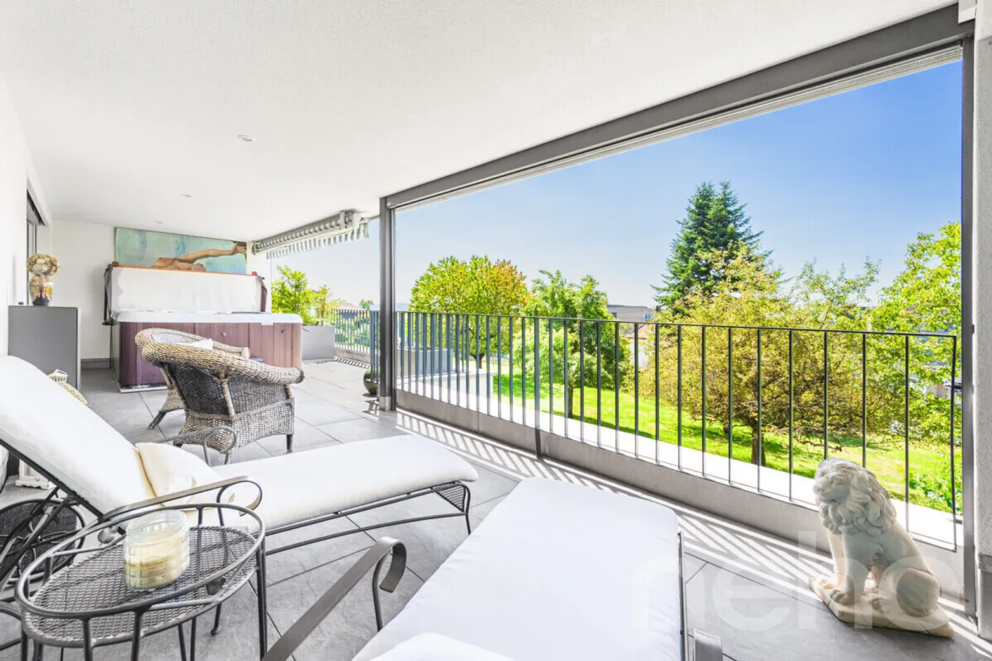 Wunderschöne Terassenwohnung mit traumhaftem Ausblick auf die Berge - Foto 9 von 13