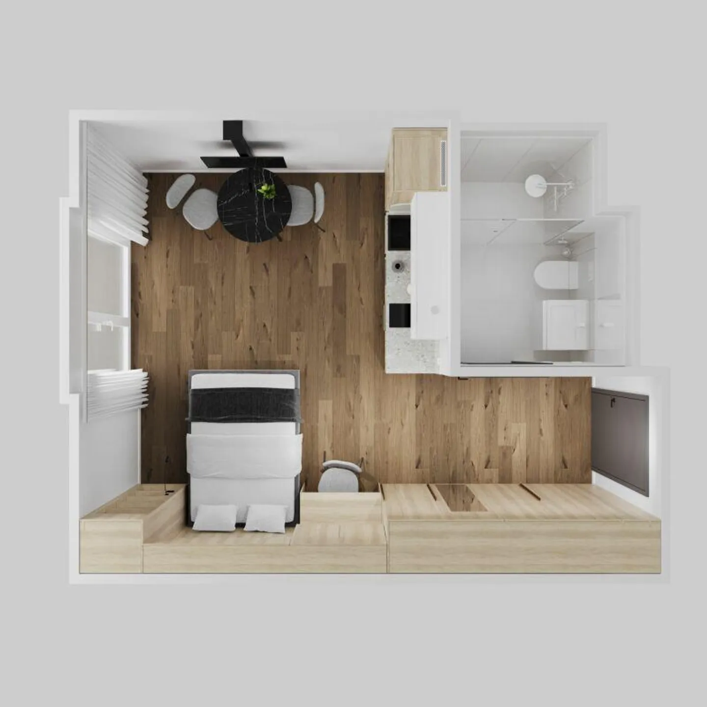 Appartement BASIC meublé - 25 m2 - Photo 12 sur 13