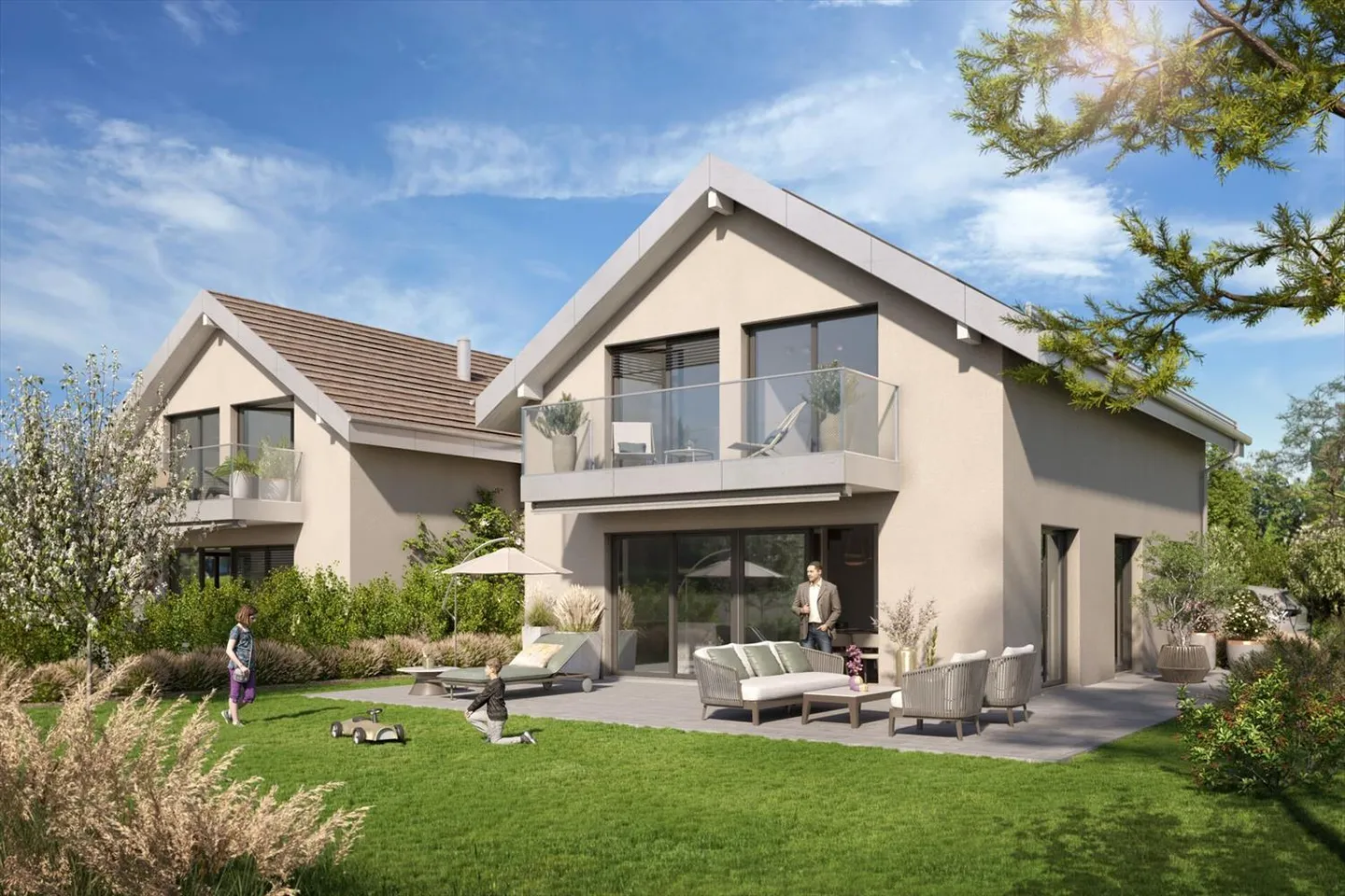 villa séparée par garages 5.5 pièces à Morges - Photo 1 sur 7