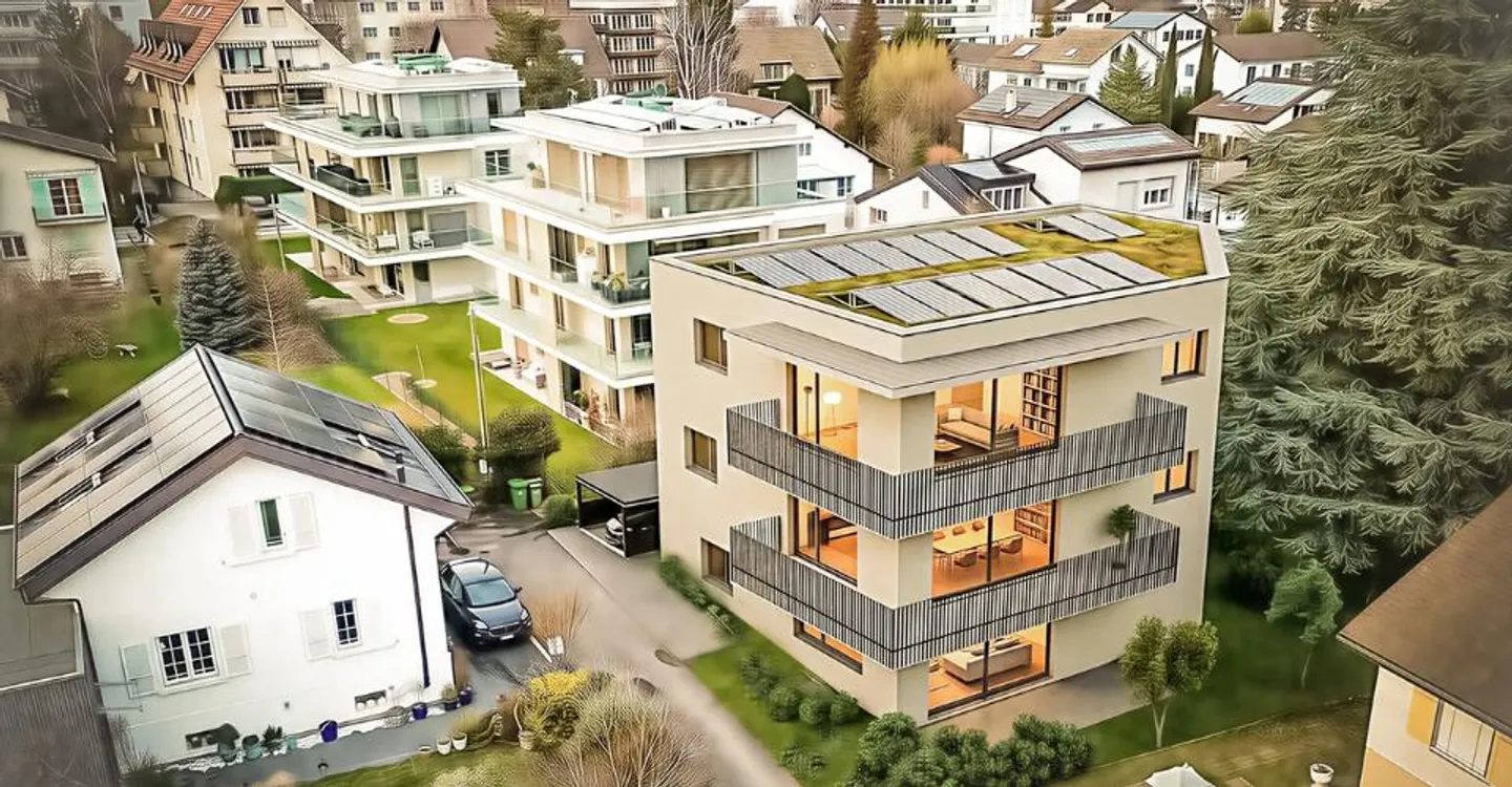 Appartamento al piano terra con giardino e 4,5 stanze - Foto 4 di 4