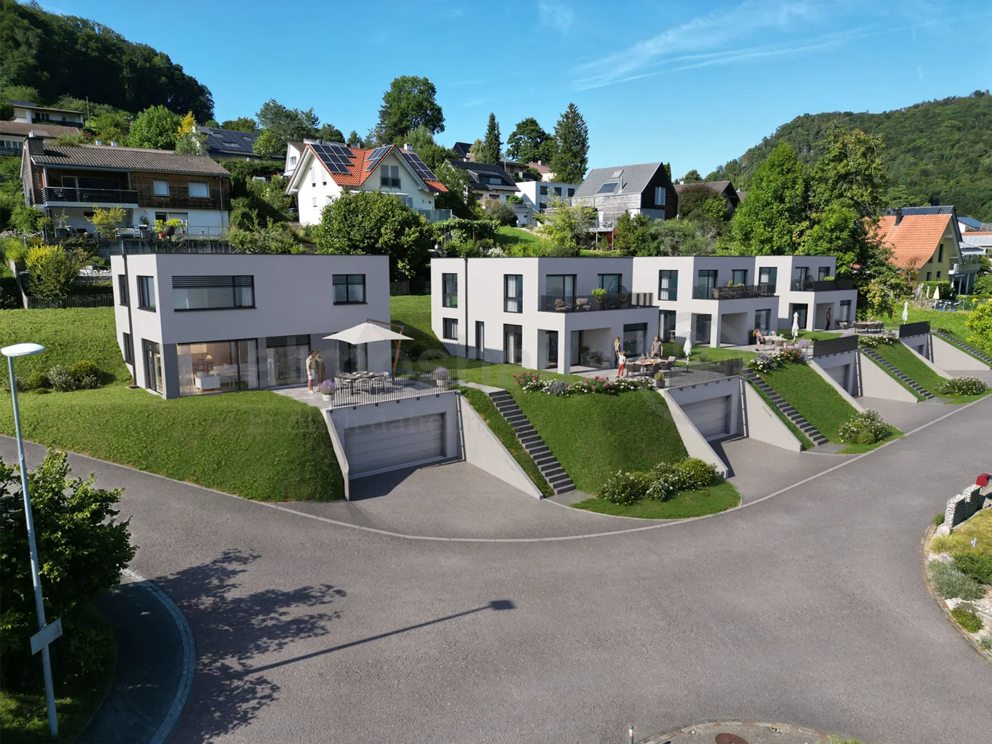 Maisons de rêve à Reigoldswil - Projet de construction neuve avec école à côté - Photo 1 sur 11