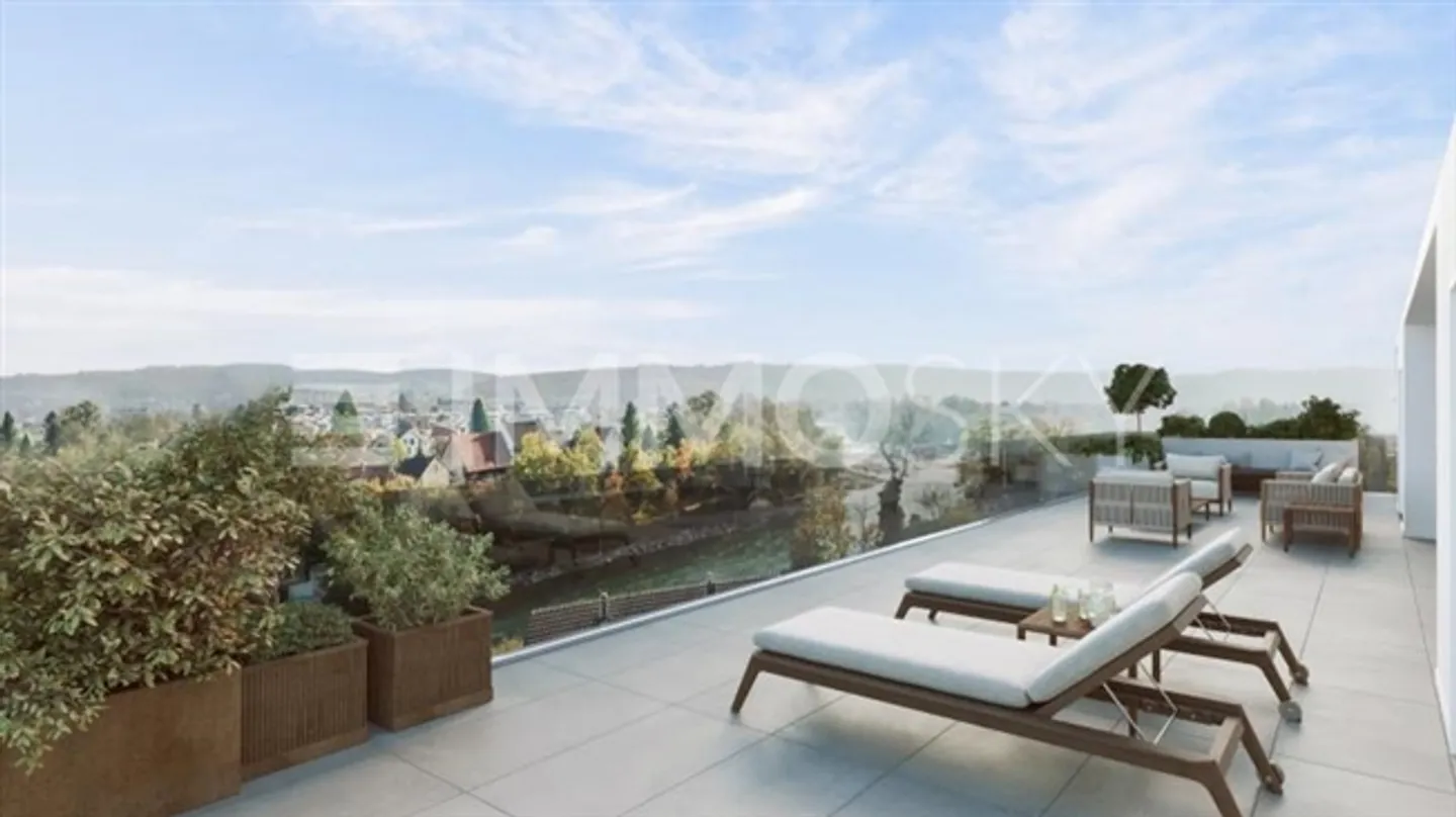 Nouvelle construction 2 avec vue fantastique sur l'Aare - Photo 2 sur 5