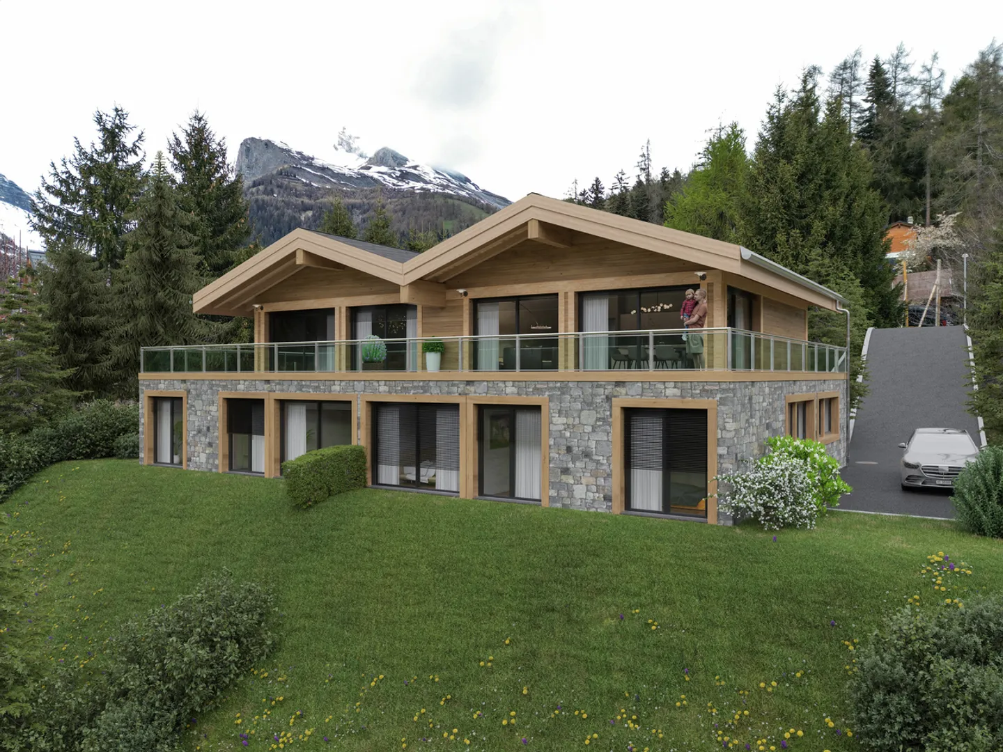 For Sale 4.5 Room Duplex Chalets Ovronnaz - Photo 1 of 4