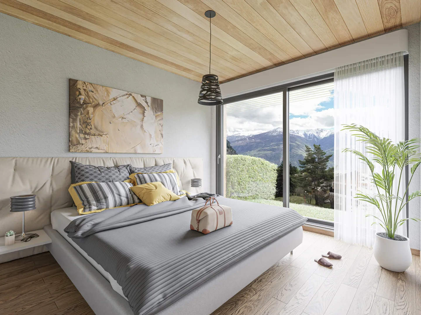 For Sale 4.5 Room Duplex Chalets Ovronnaz - Photo 3 of 4