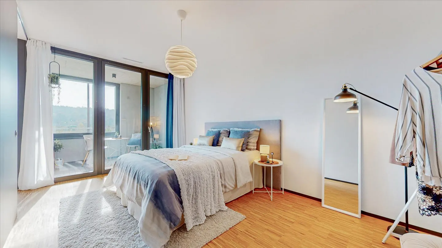 Modernes Apartment im 4VIERTEL - Foto 6 von 9