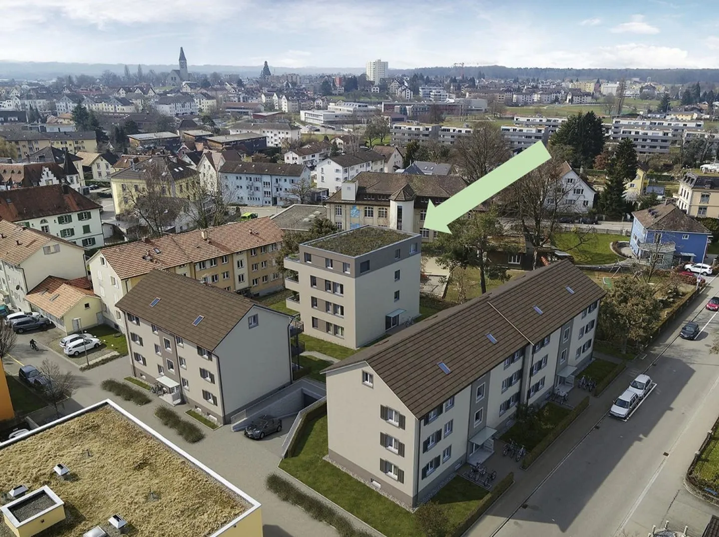 Première location Attique - NOUVEAU CONSTRUCTION Romanshorn! - Photo 1 sur 4