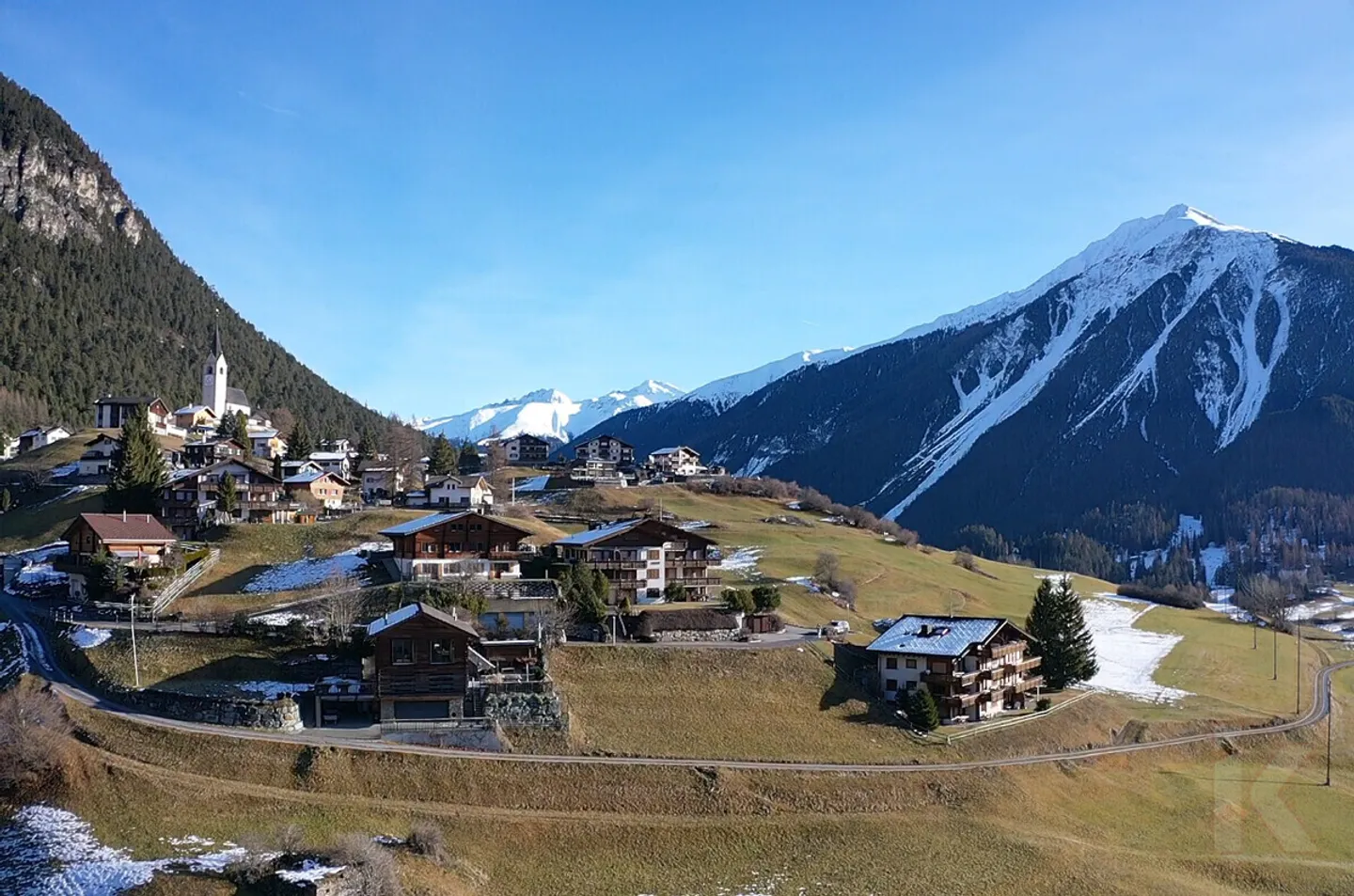 Terreno da sogno con vista spettacolare nell'Albulatal - Schmitten - Foto 6 di 7