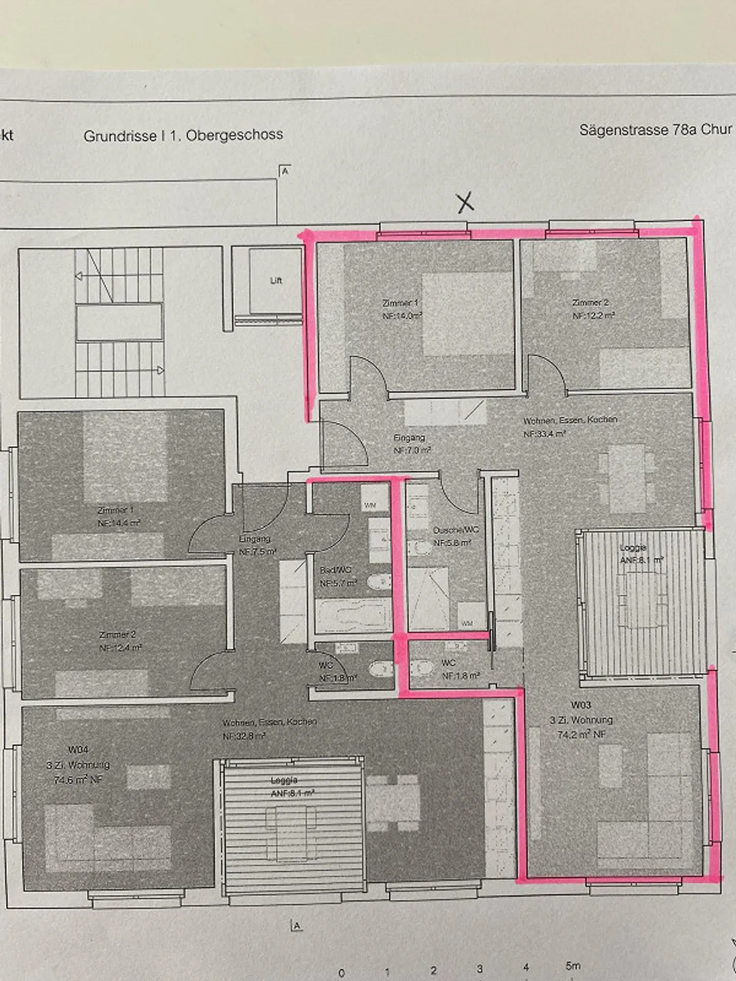 Charmante Wohnung in Chur - Foto 1 von 11
