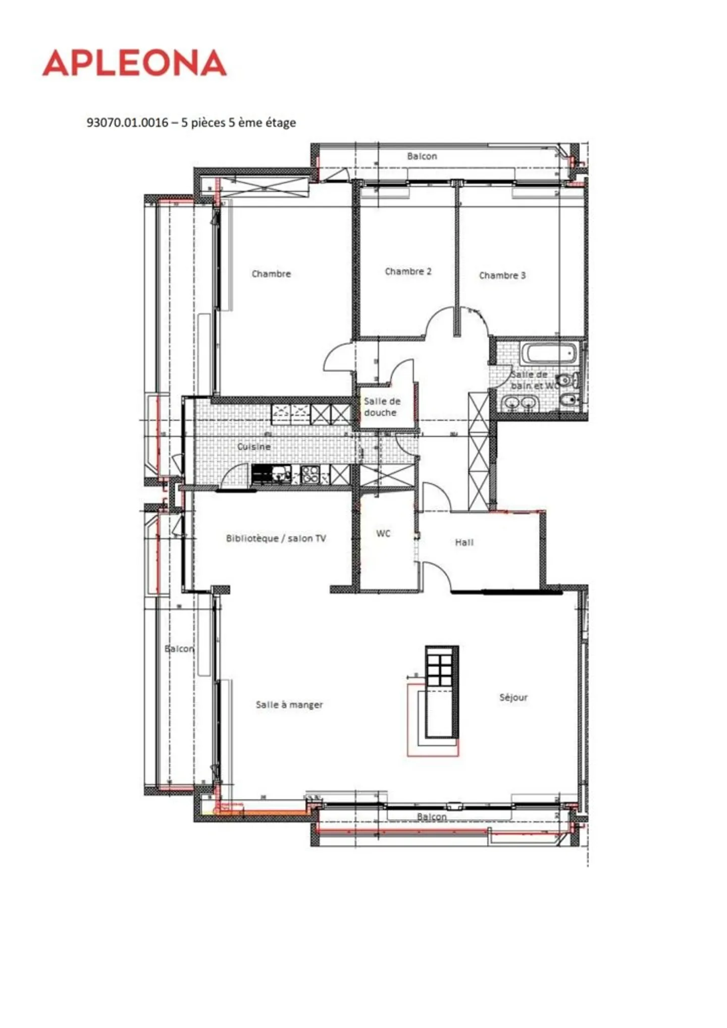 Geräumige Wohnung Nähe UNO - Foto 12 von 12