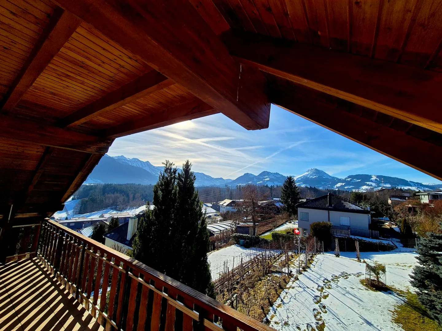 MORLON - 4.5 rooms with a view of the Moléson - Photo 2 of 11