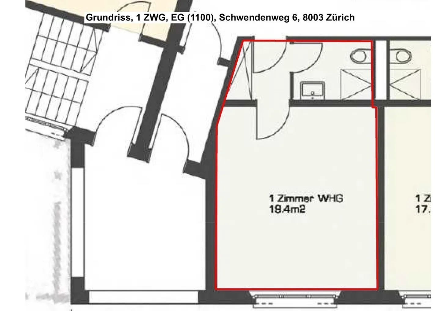 Furnished 1-room apartment - Photo 13 of 13