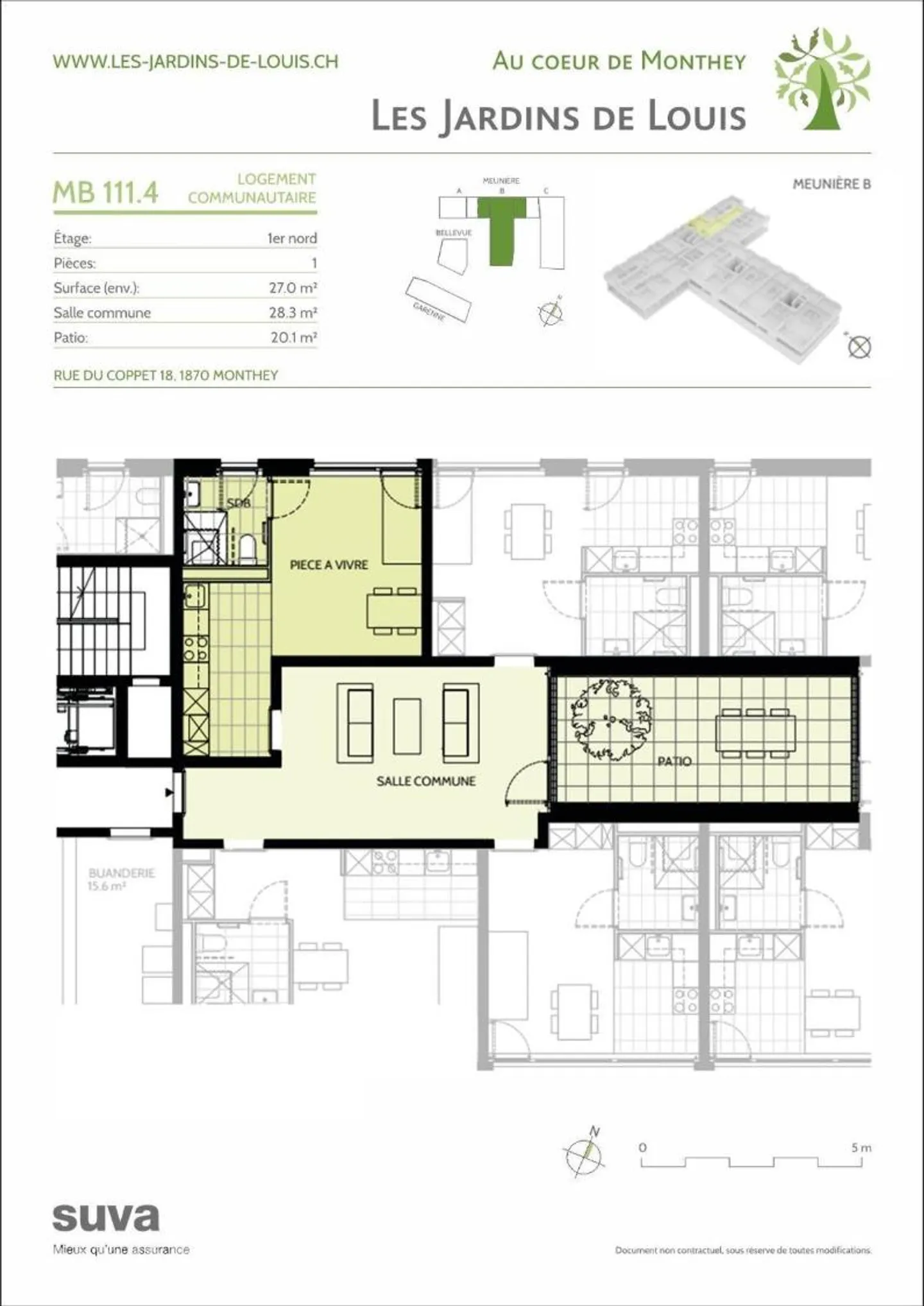 In neuem Bau, im Stadtzentrum - Foto 2 von 5