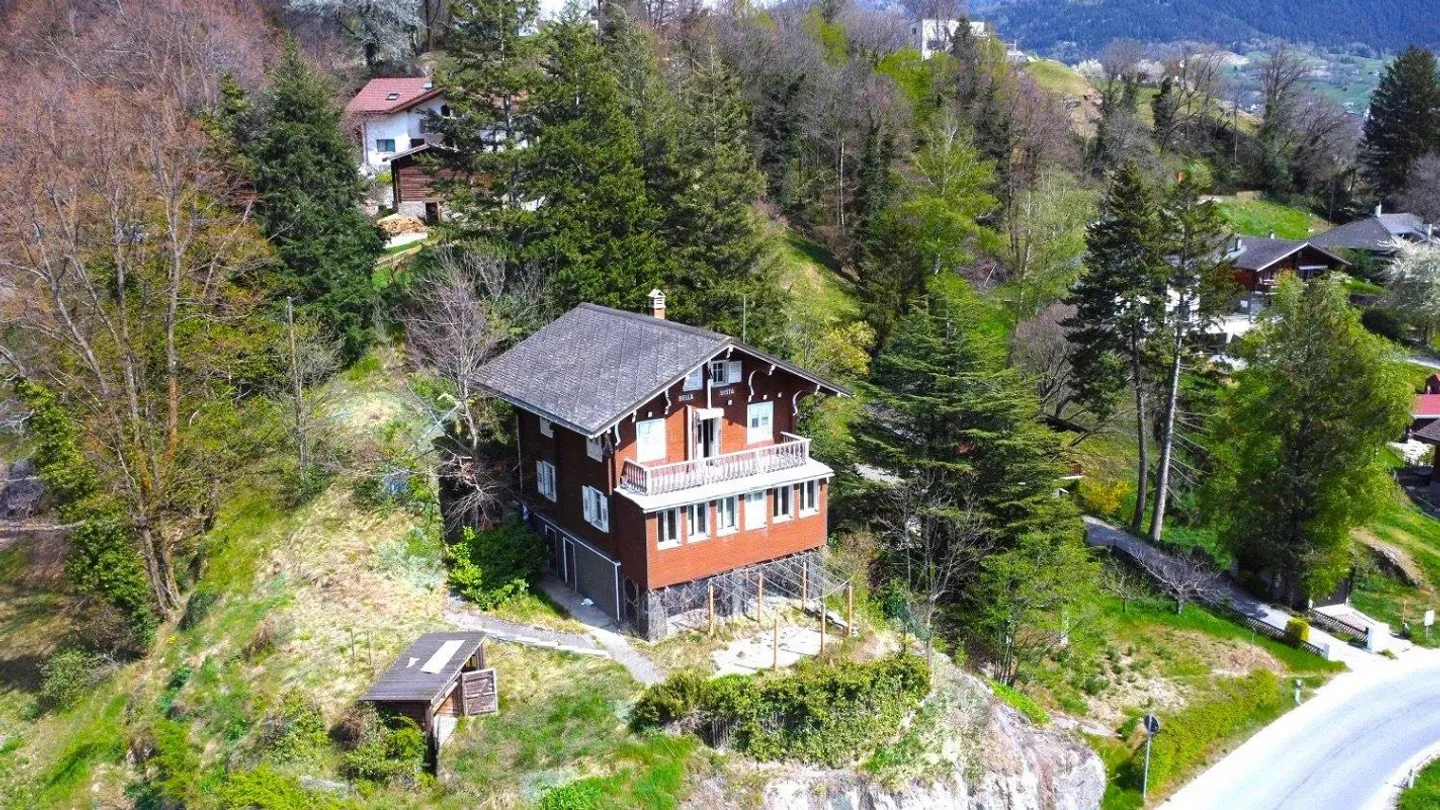 Excellent building land above the Rhone Valley in Naters - Photo 4 of 12