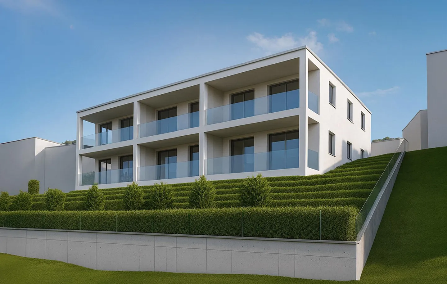 3.5 locali di nuova costruzione a Vezia - Photo 2 sur 8