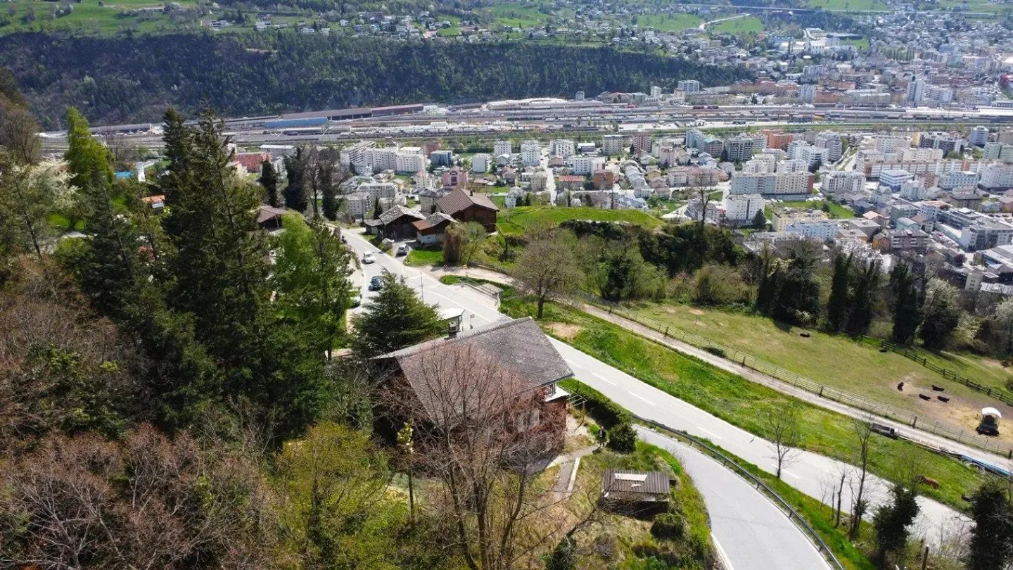 Excellent building land above the Rhone Valley in Naters - Photo 9 of 12