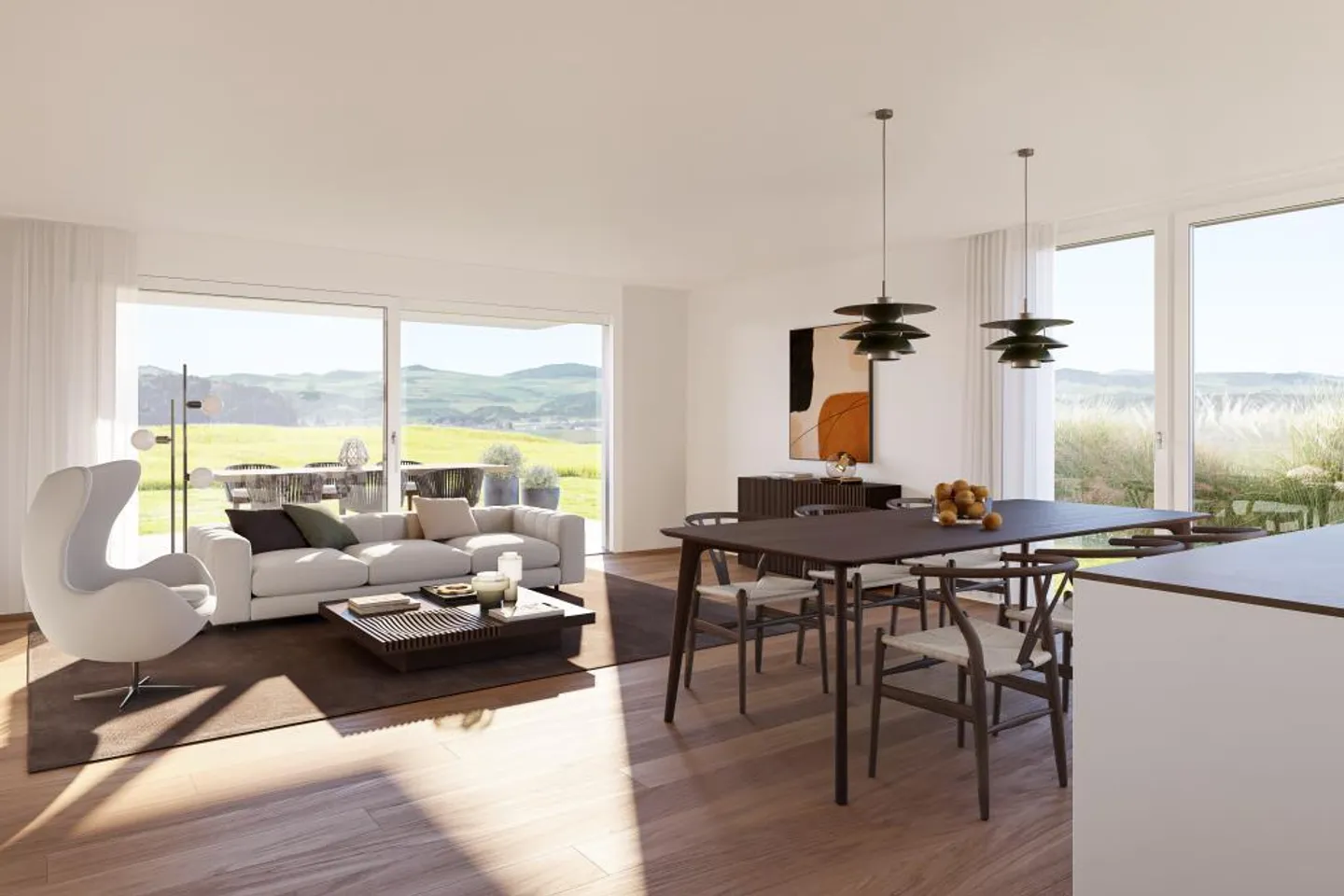 New 5.5-room semi-detached house, available end of May 2026 - Photo 4 of 7