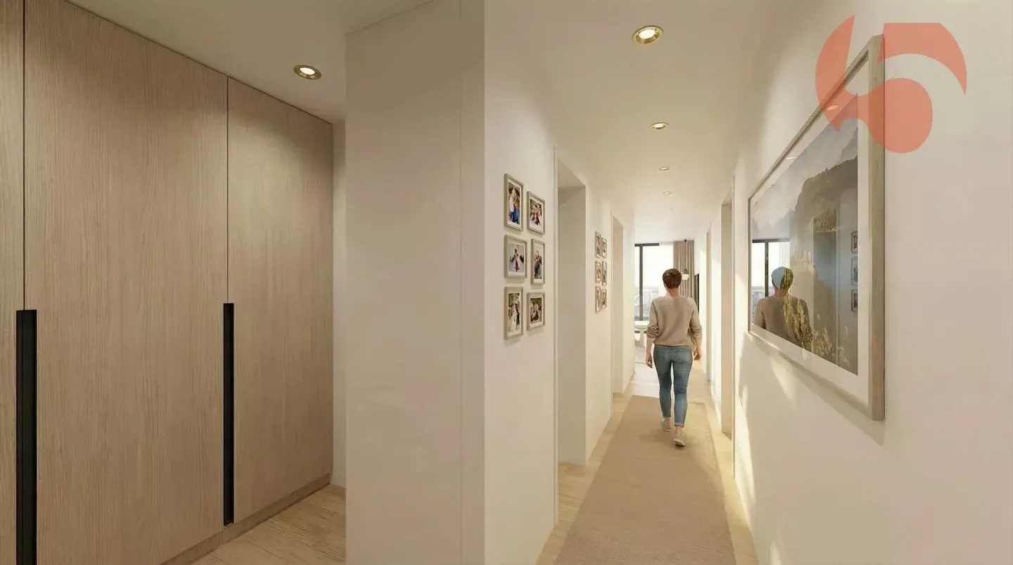 3,5 Zimmer neue Duplex-Penthouse mit Balkon und Panorama - Foto 2 von 6