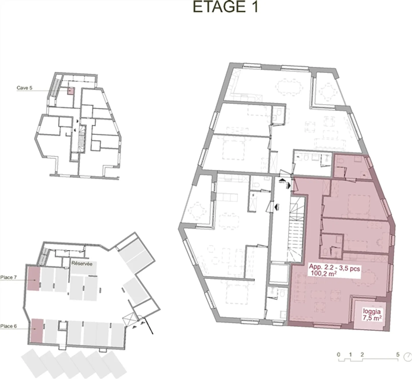 Spacious 3.5-room apartment in the heart of Fully - Photo 2 of 4