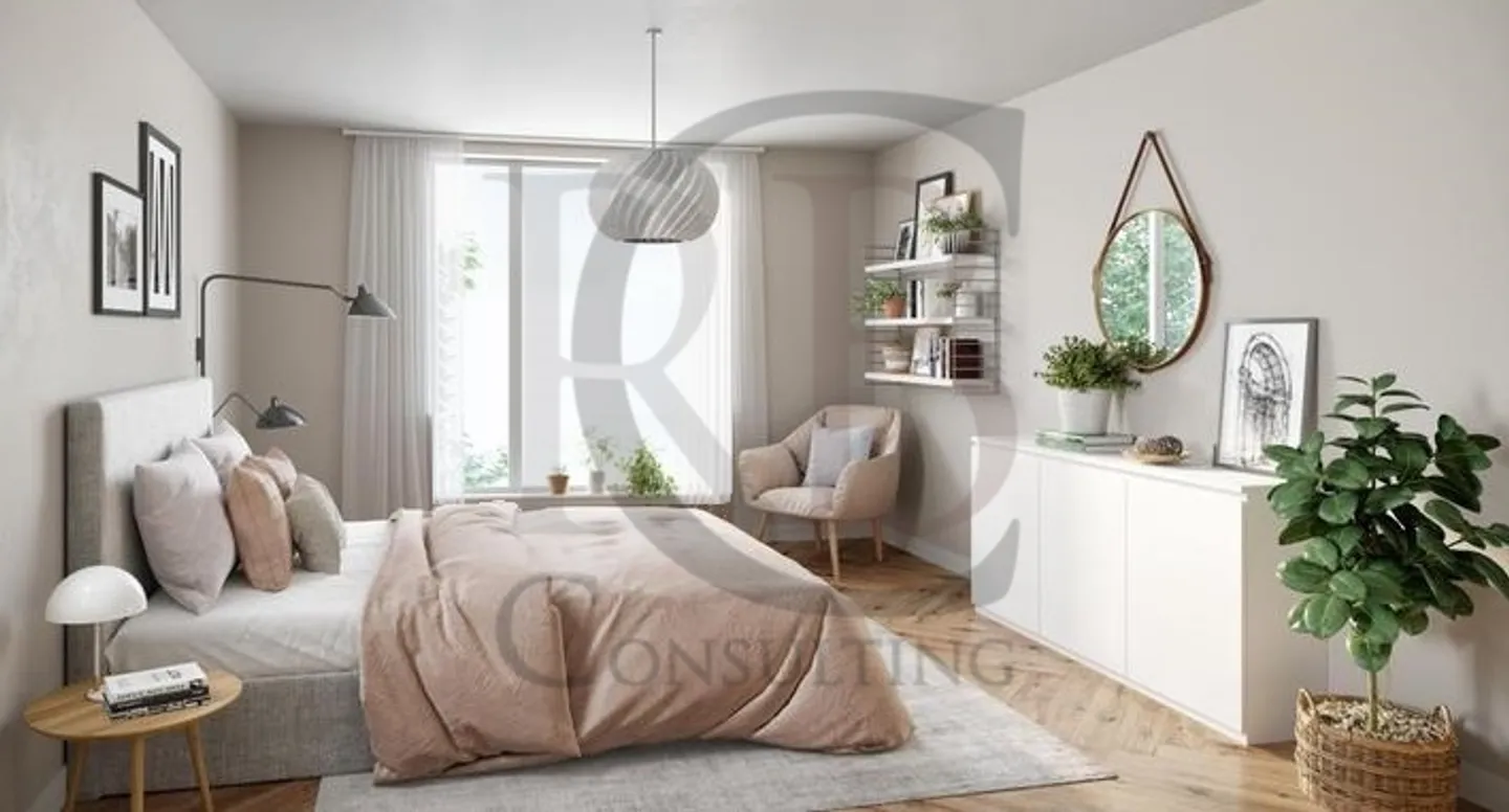 DA ACQUISIRE A MORGES - DUPLEX LUMINOSO DI 5,5 VANI CON GIARDINO E TERRAZZA, TRANQUILLO - Foto 3 di 7