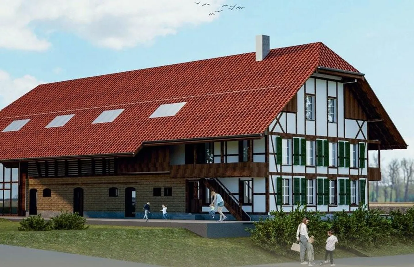 Maison individuelle en rangée de 5,5 pièces sur 3 étages à Herrenschwanden - Photo 4 sur 8